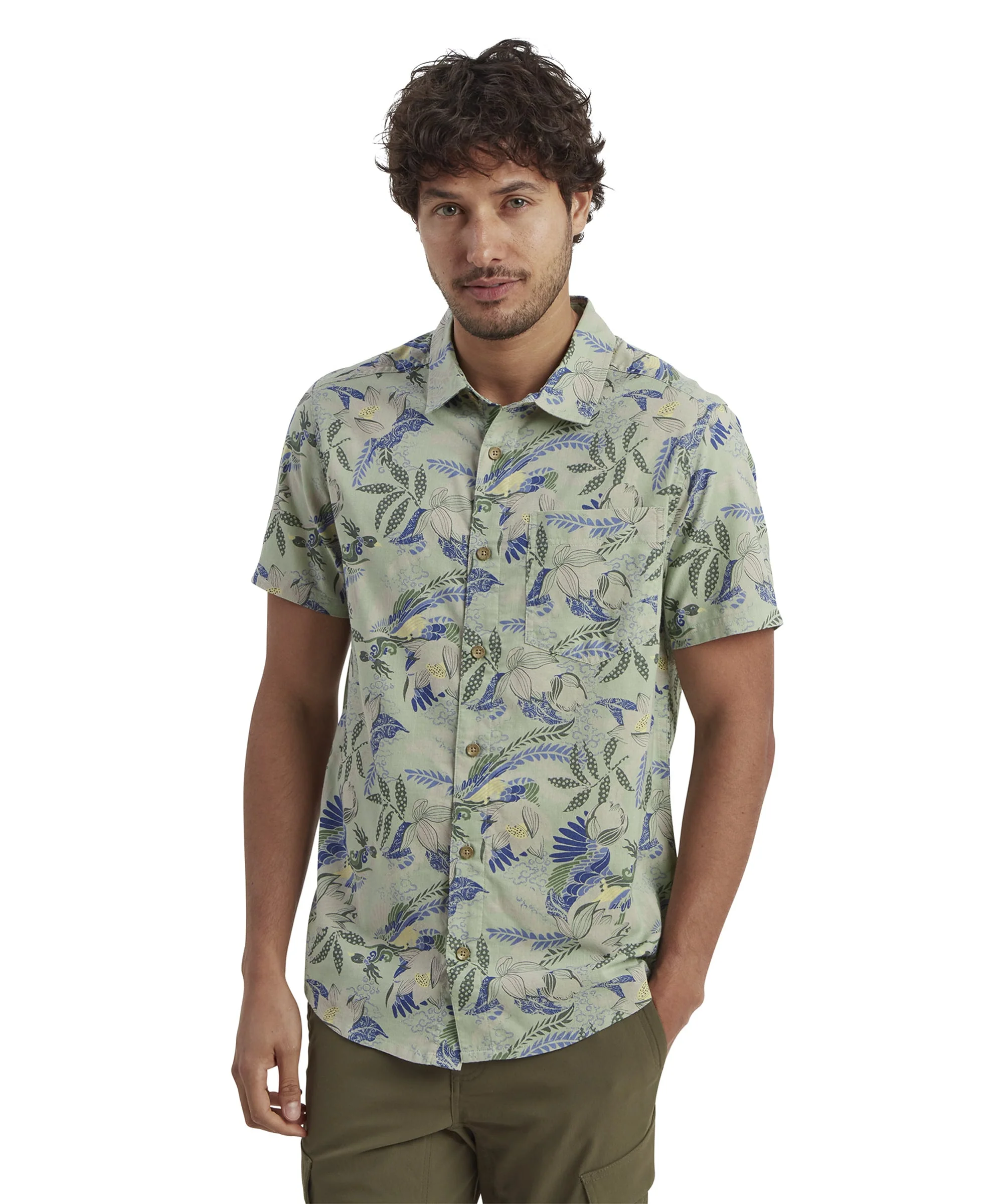 Phoenix Short Sleeve Shirt - Celery - Image 2