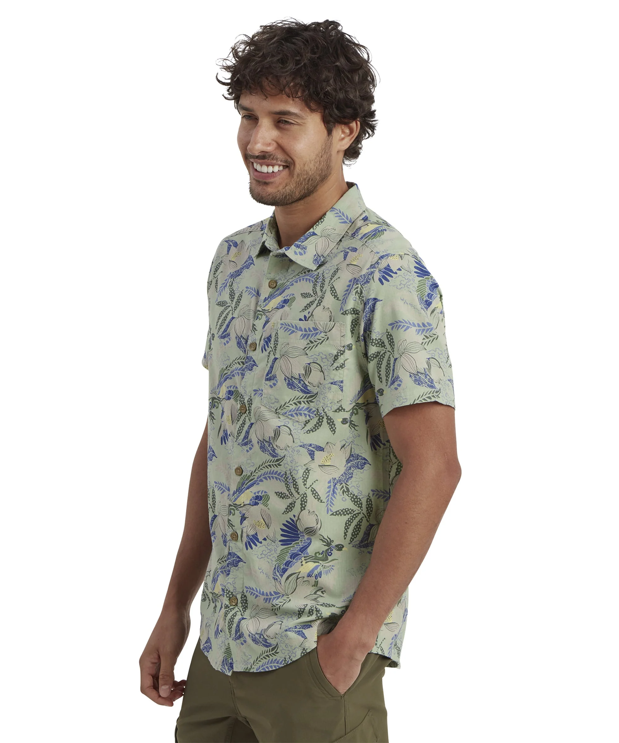 Phoenix Short Sleeve Shirt - Celery - Image 4