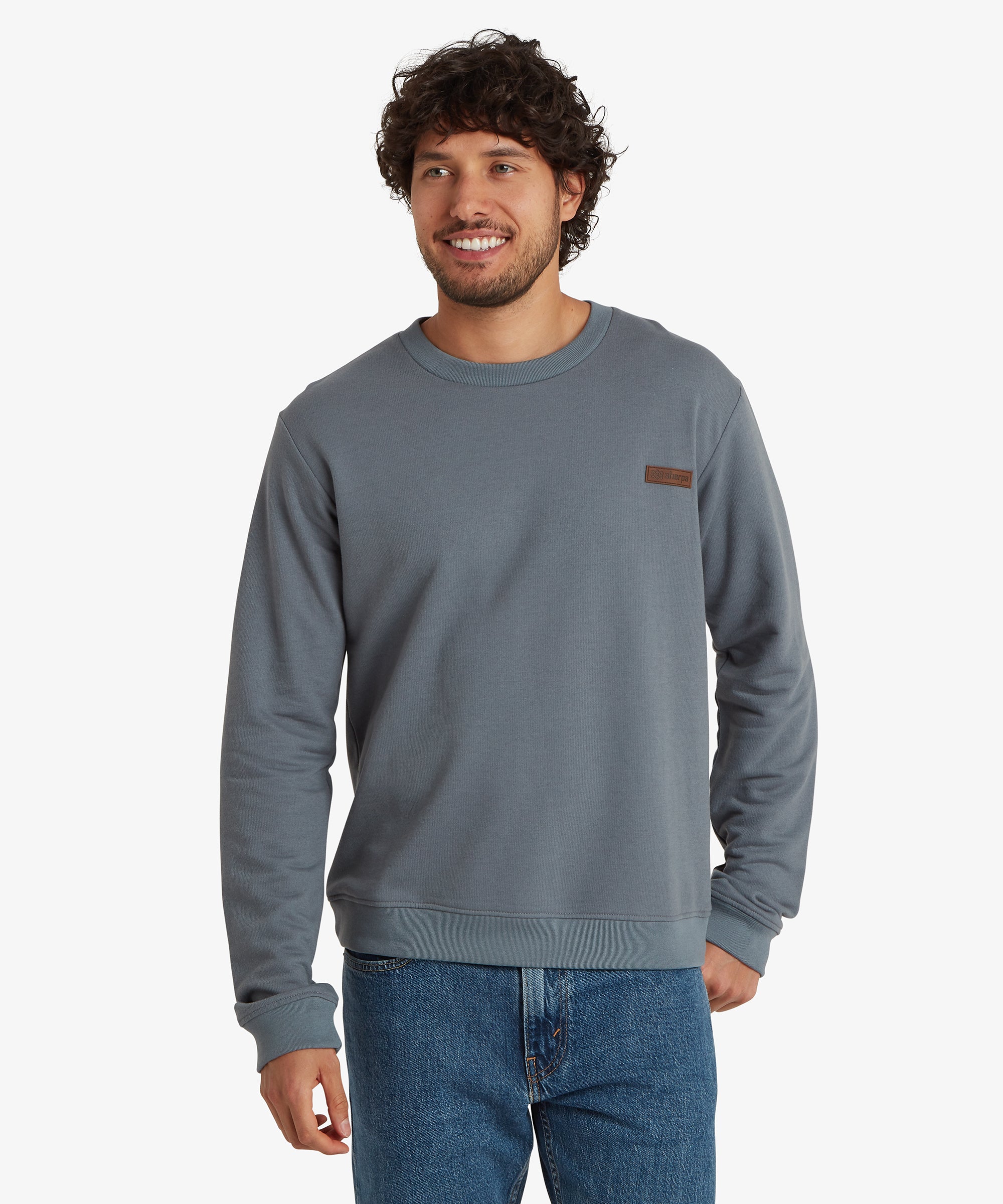 Pokhara Crew Sweatshirt - Stormy - Image 2