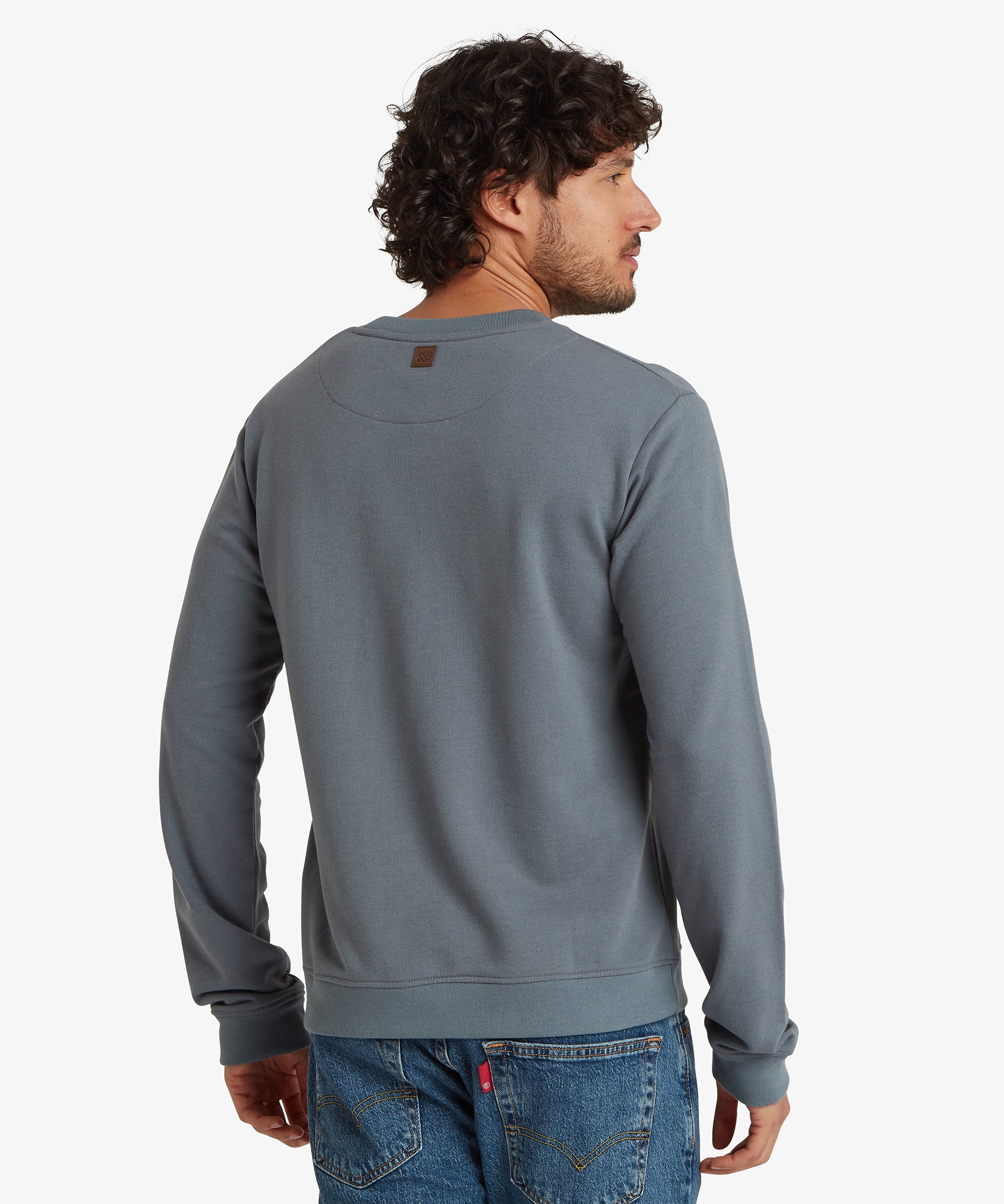 Pokhara Crew Sweatshirt - Stormy - Image 5