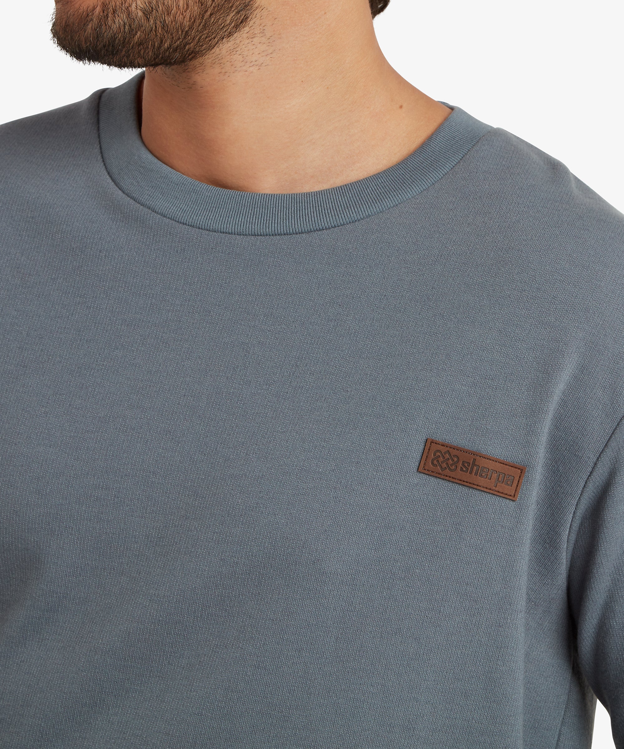 Pokhara Crew Sweatshirt - Stormy - Image 6