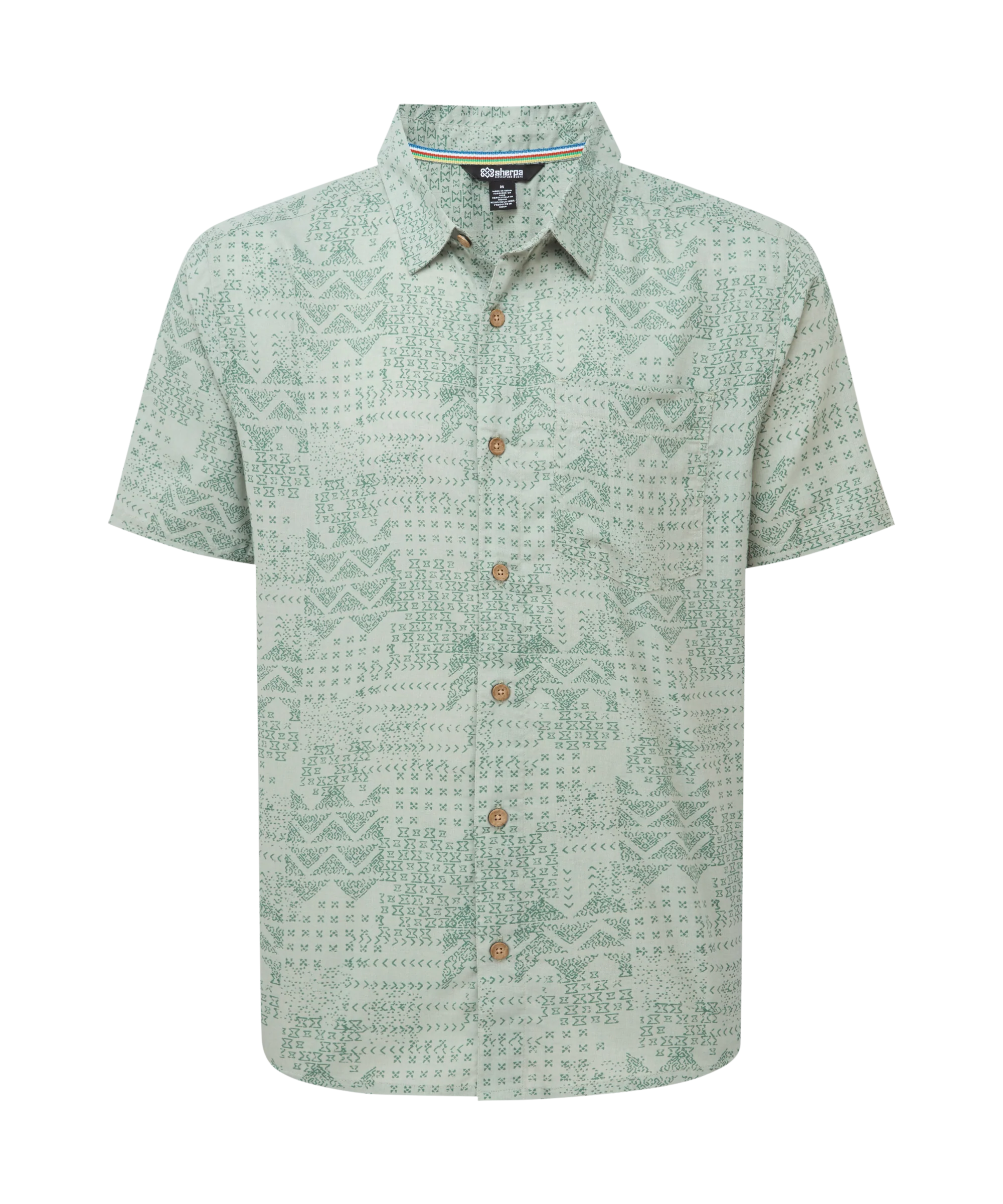 Puja Short Sleeve Shirt - Celery