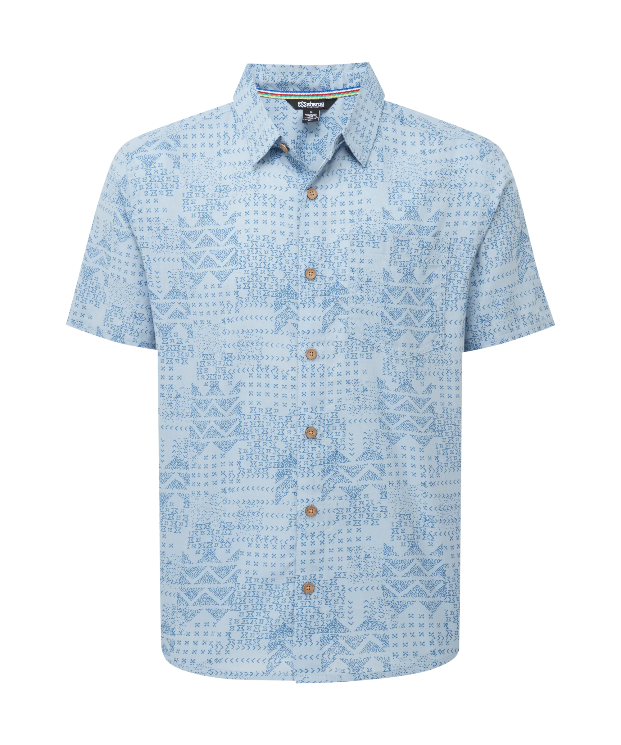Puja Short Sleeve Shirt - Dark Sky