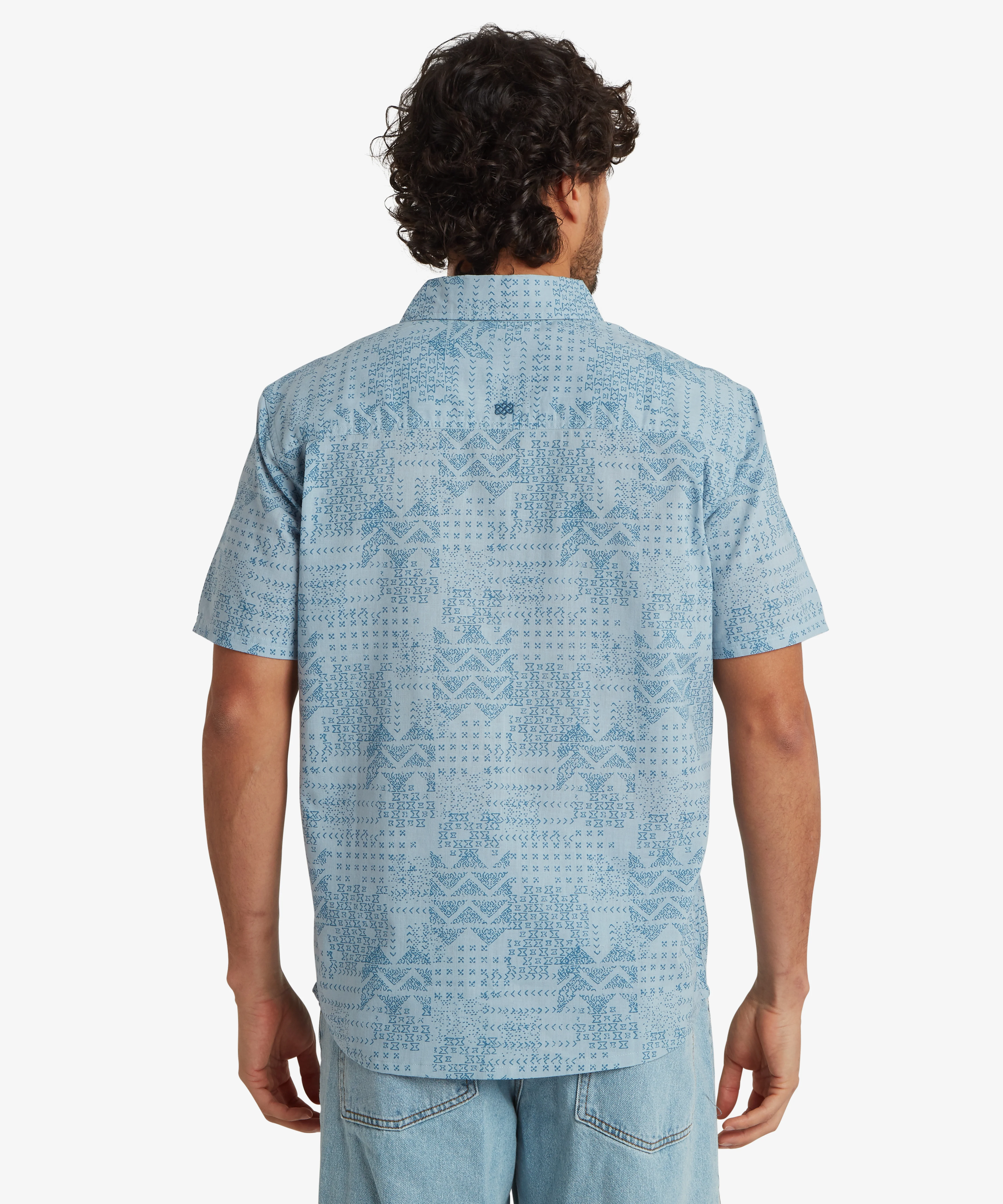 Puja Short Sleeve Shirt - Dark Sky - Image 5