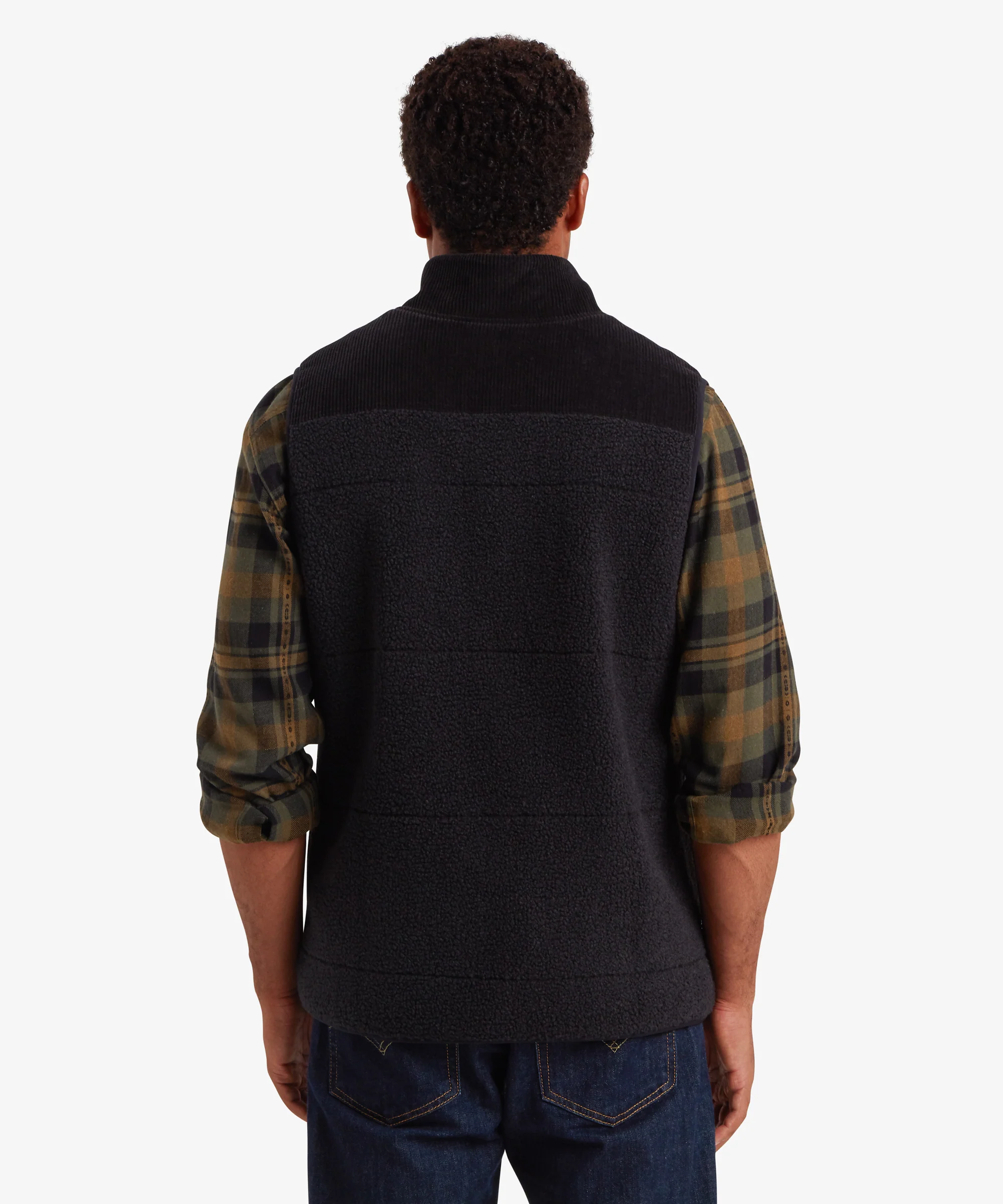 Rangeli Fleece Vest - Black - Image 5