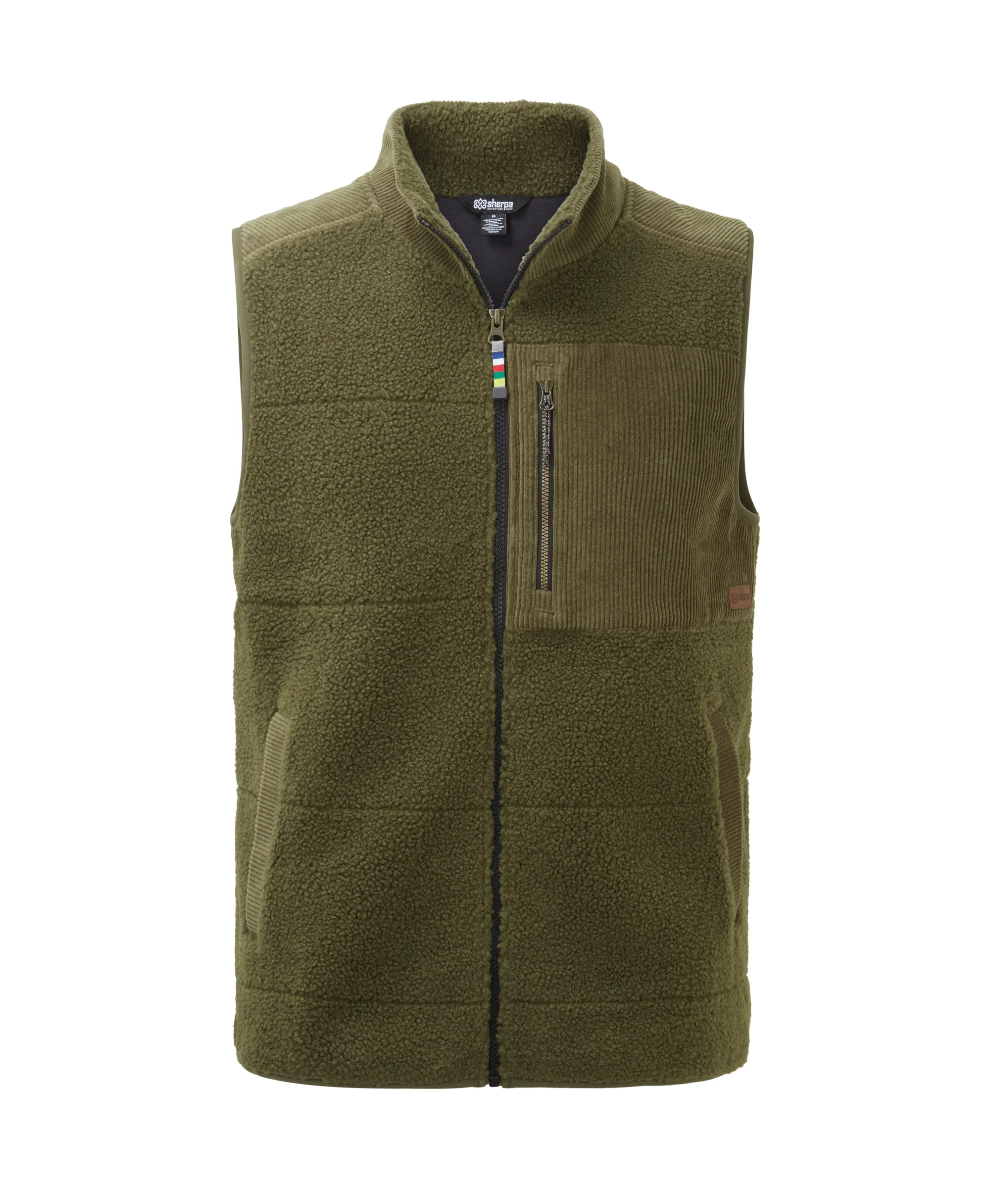 Rangeli Fleece Vest - Evergreen