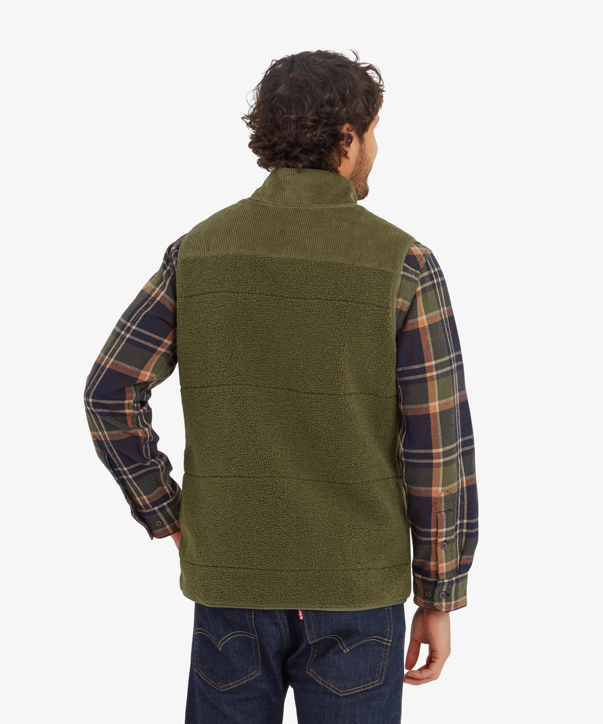 Rangeli Fleece Vest - Evergreen - Image 5