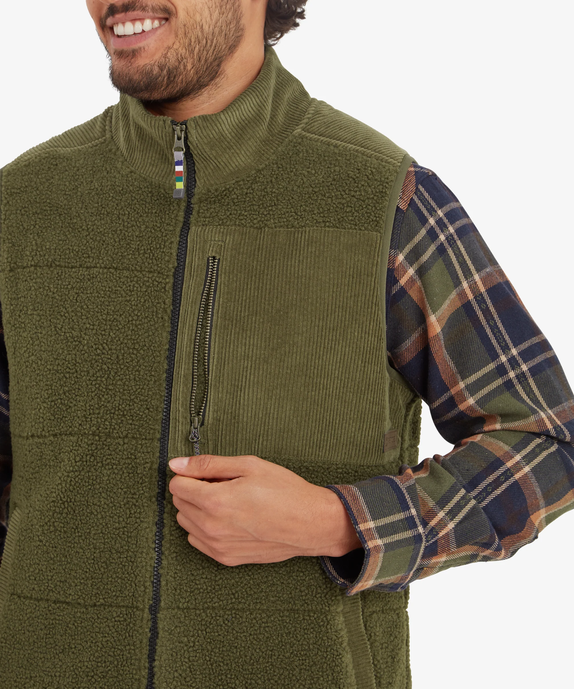 Rangeli Fleece Vest - Evergreen - Image 6