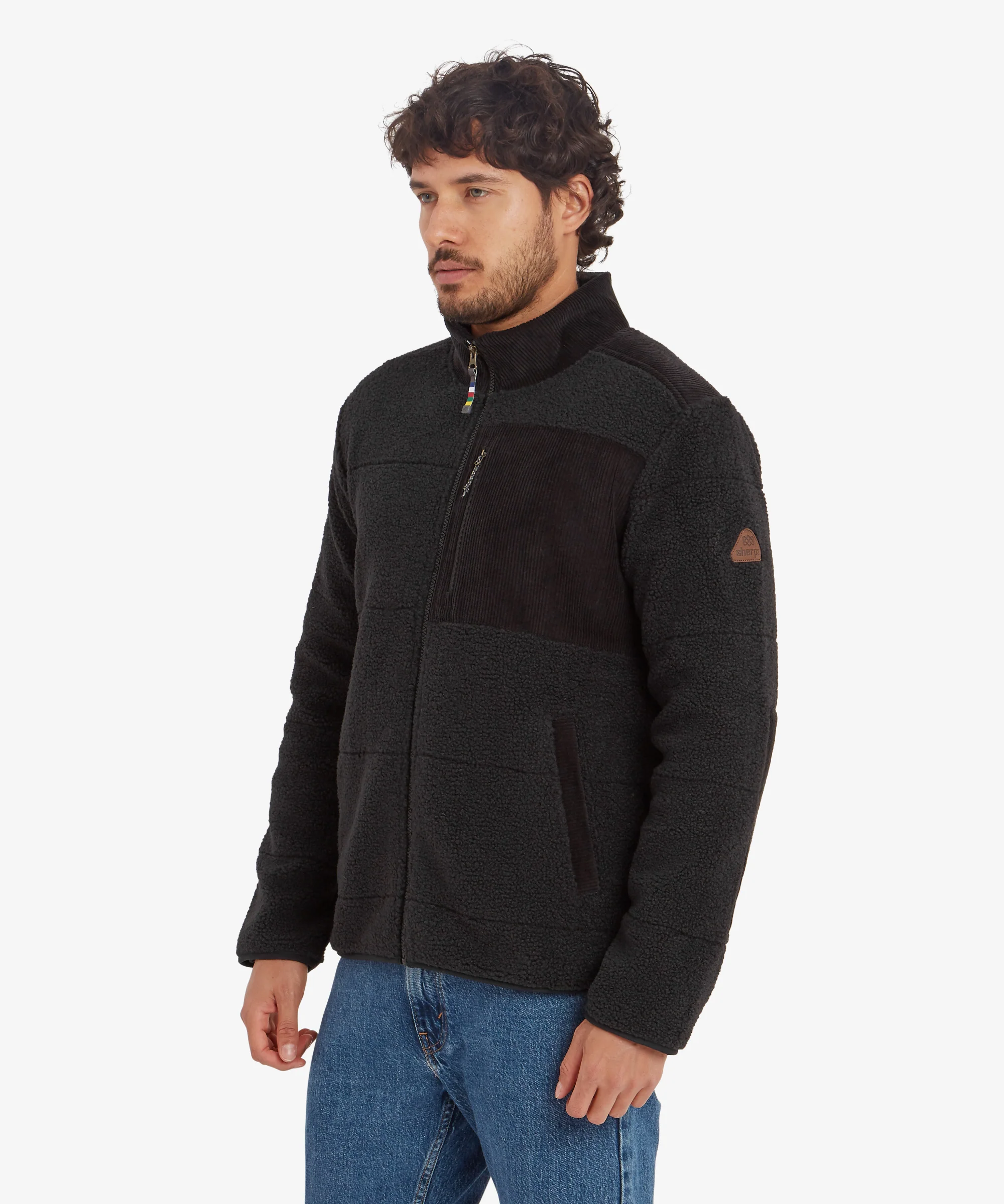 Rangeli Full Zip Fleece Jacket - Black - Image 4