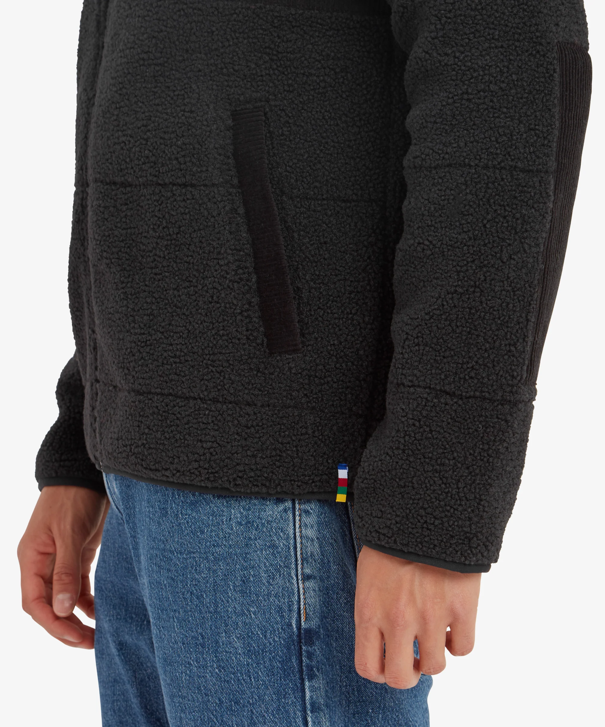 Rangeli Full Zip Fleece Jacket - Black - Image 8