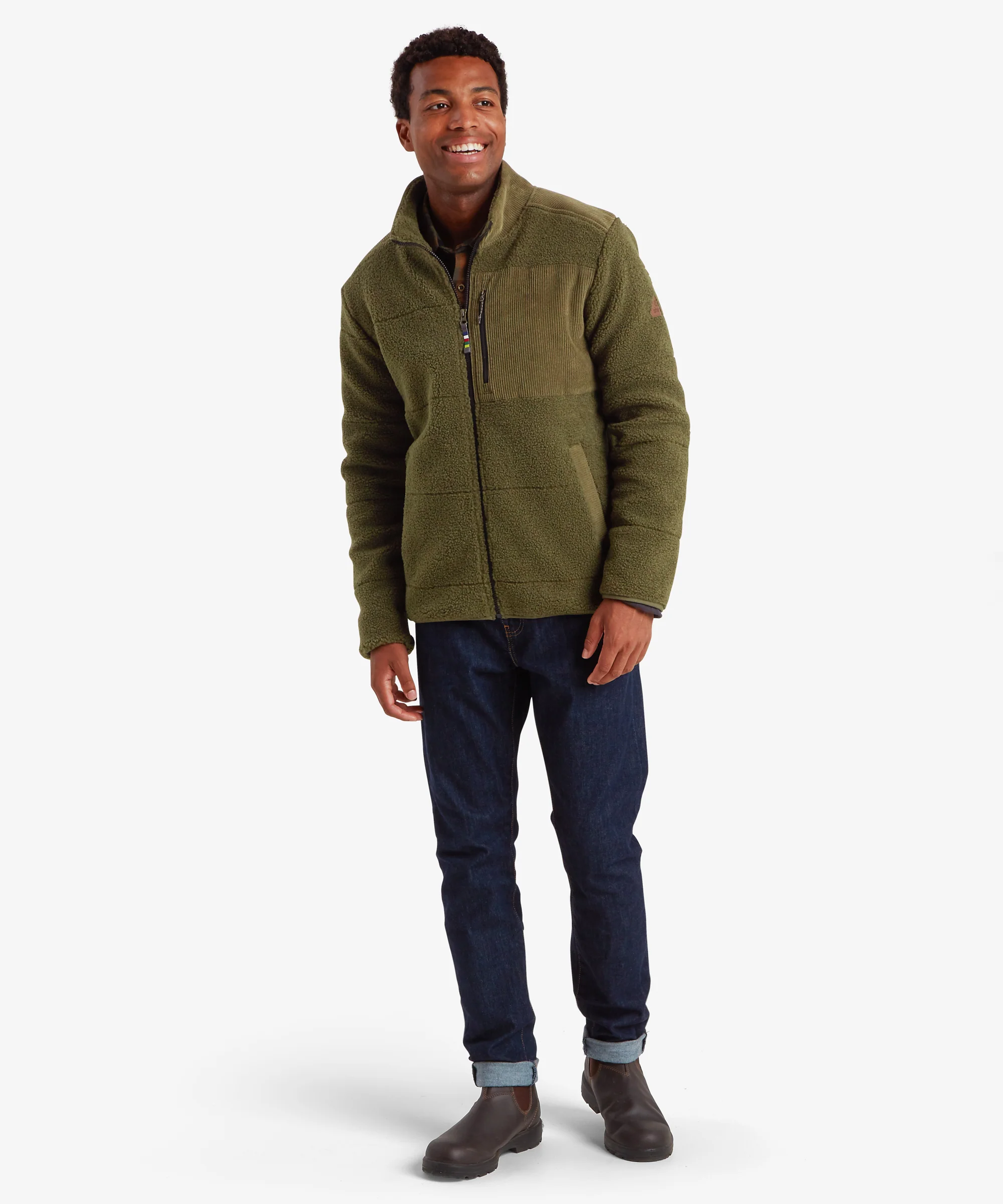 Rangeli Full Zip Fleece Jacket - Evergreen - Image 3
