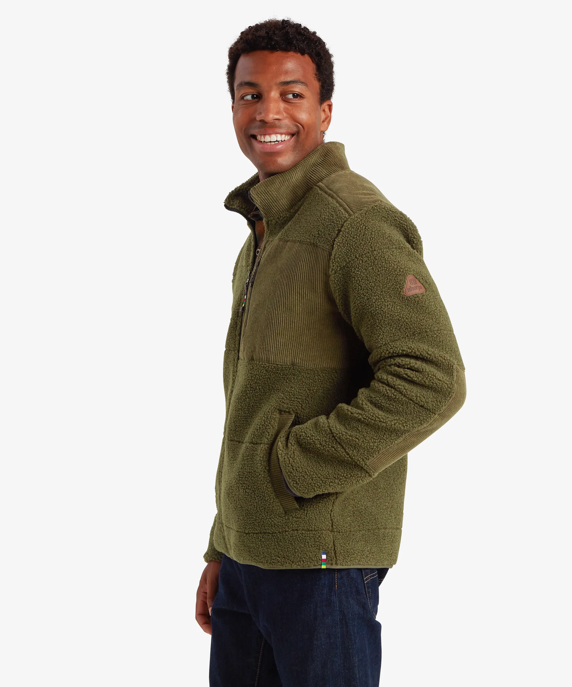 Rangeli Full Zip Fleece Jacket - Evergreen - Image 4