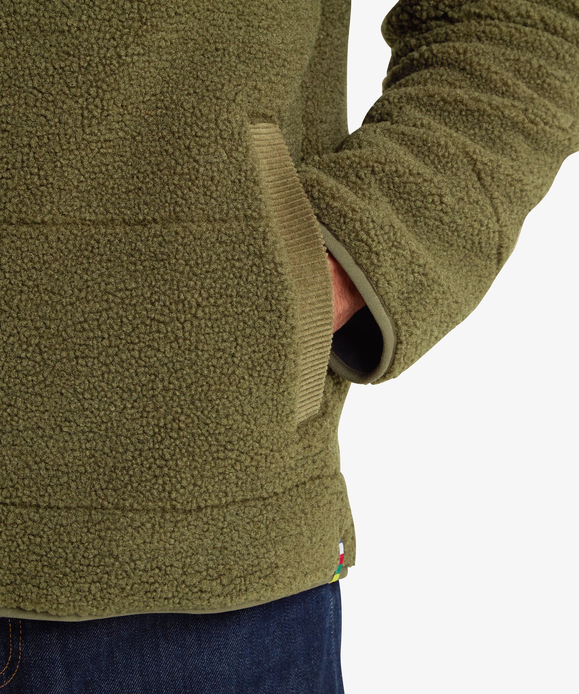 Rangeli Full Zip Fleece Jacket - Evergreen - Image 7