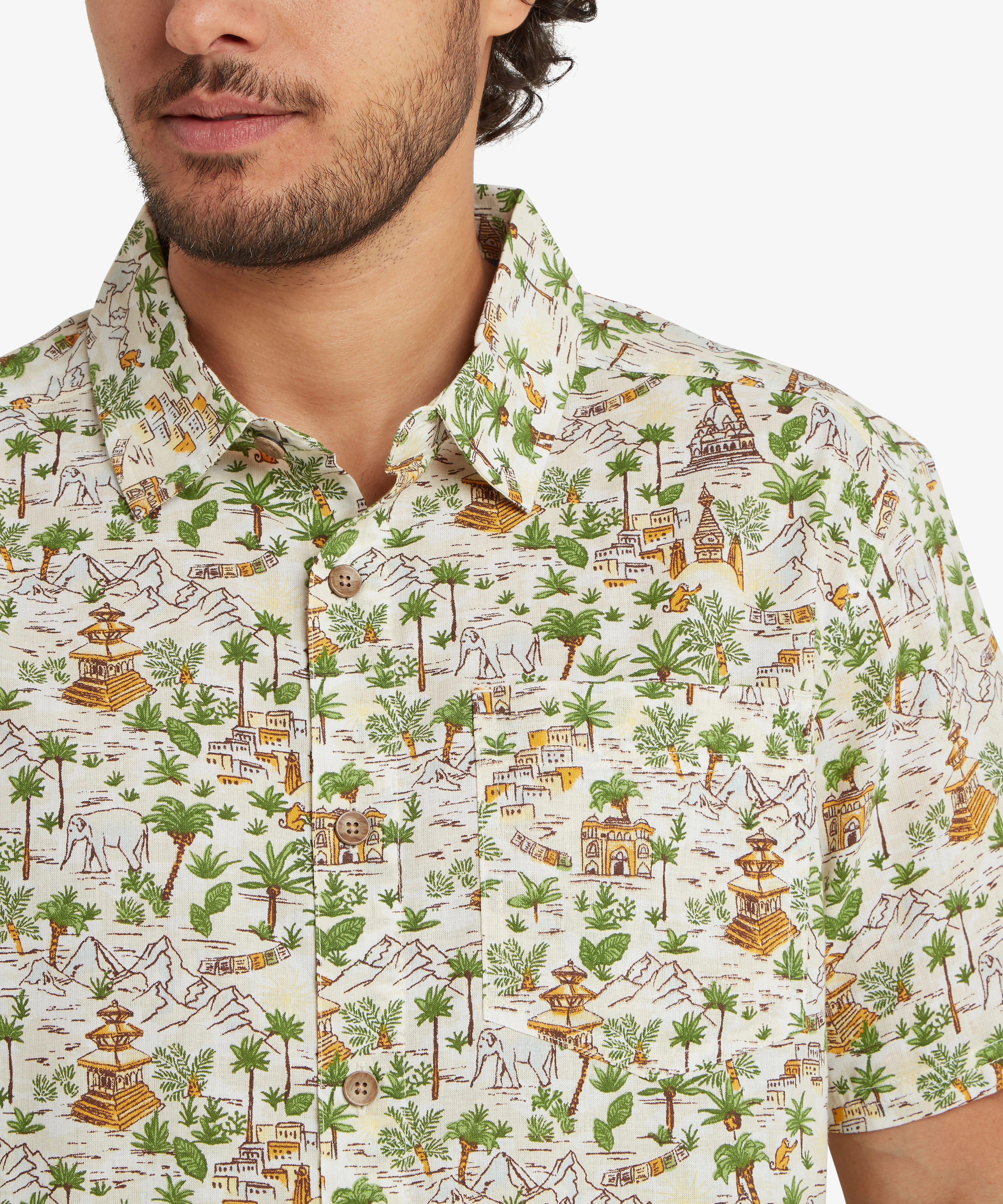 Ravi Short Sleeve Shirt - Multi - Image 10