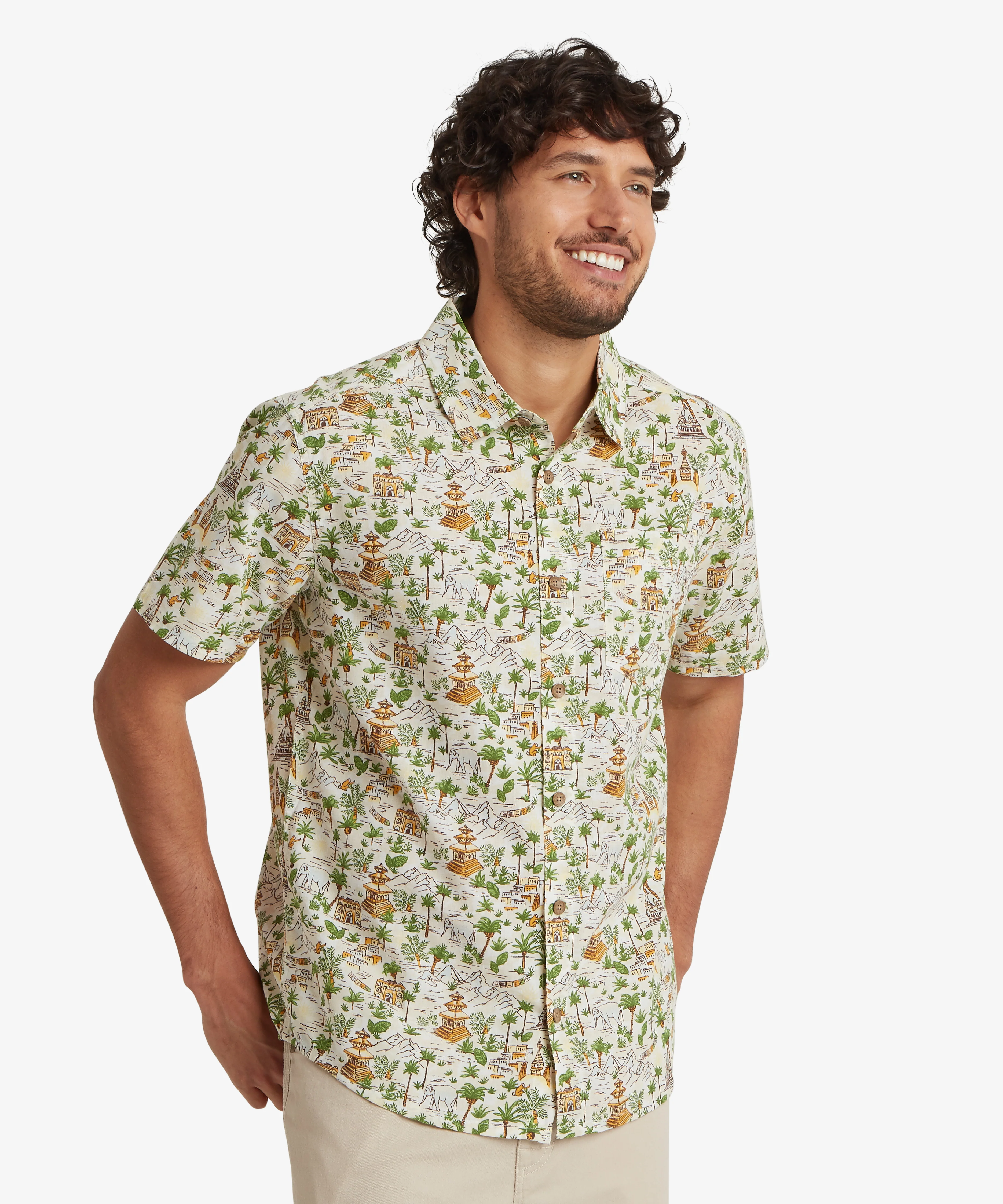 Ravi Short Sleeve Shirt - Multi - Image 6