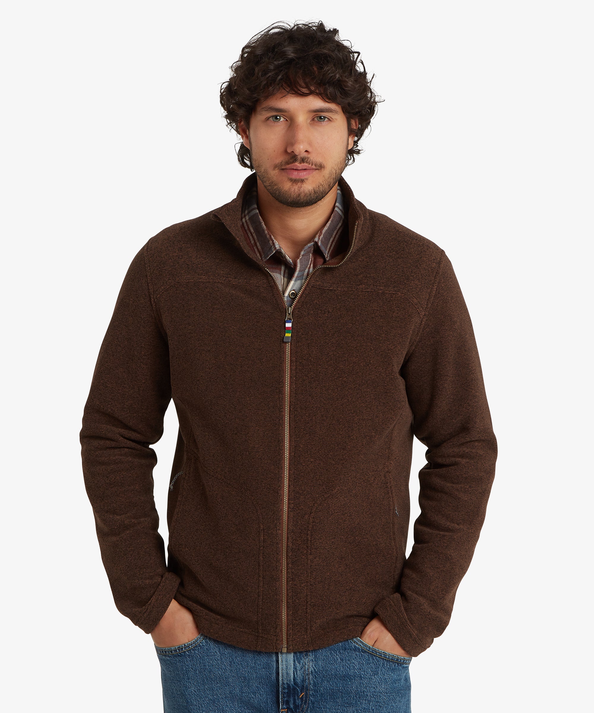Rolpa Eco Fleece Jacket - Cappuccino - Image 2