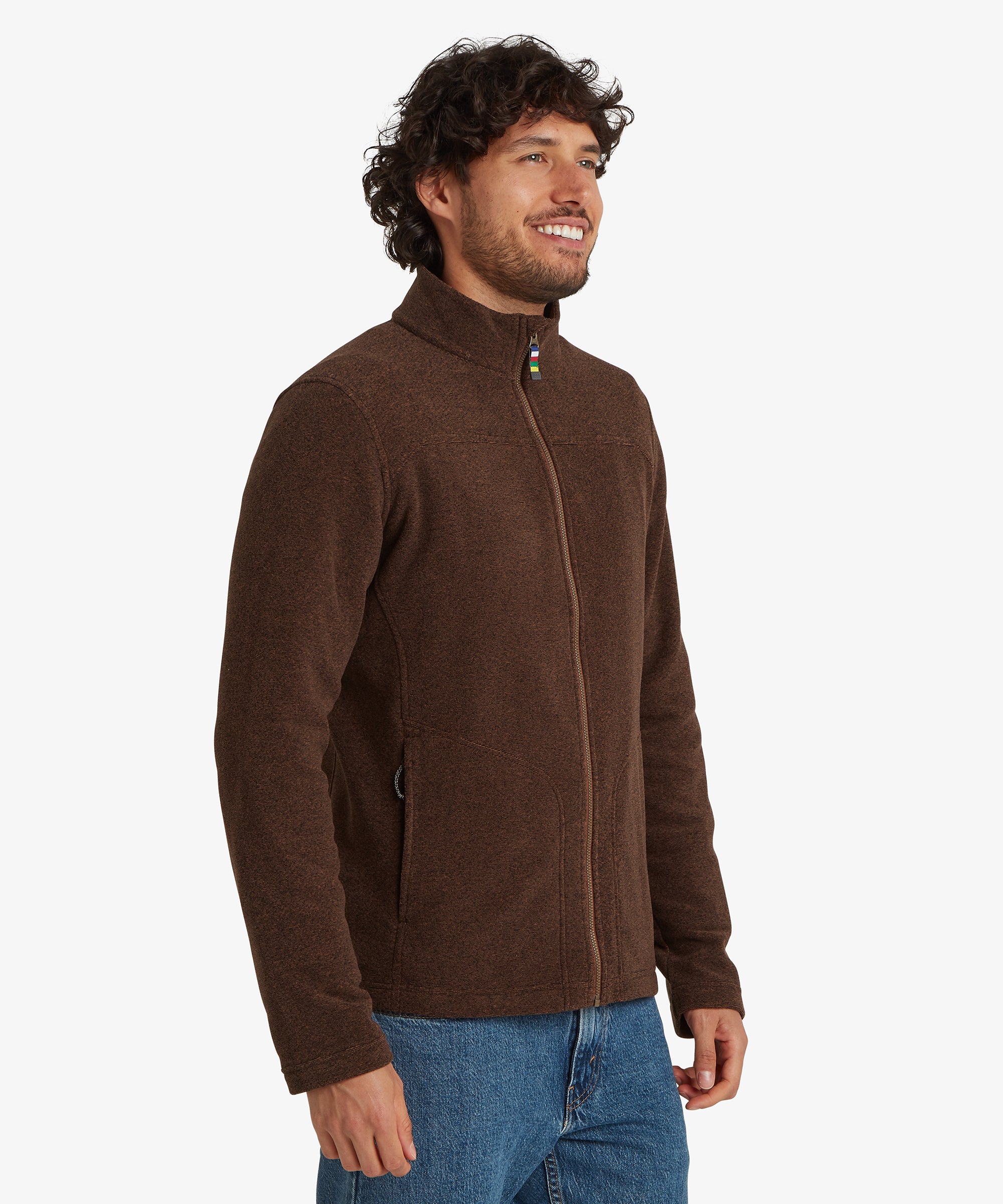 Rolpa Eco Fleece Jacket - Cappuccino - Image 4
