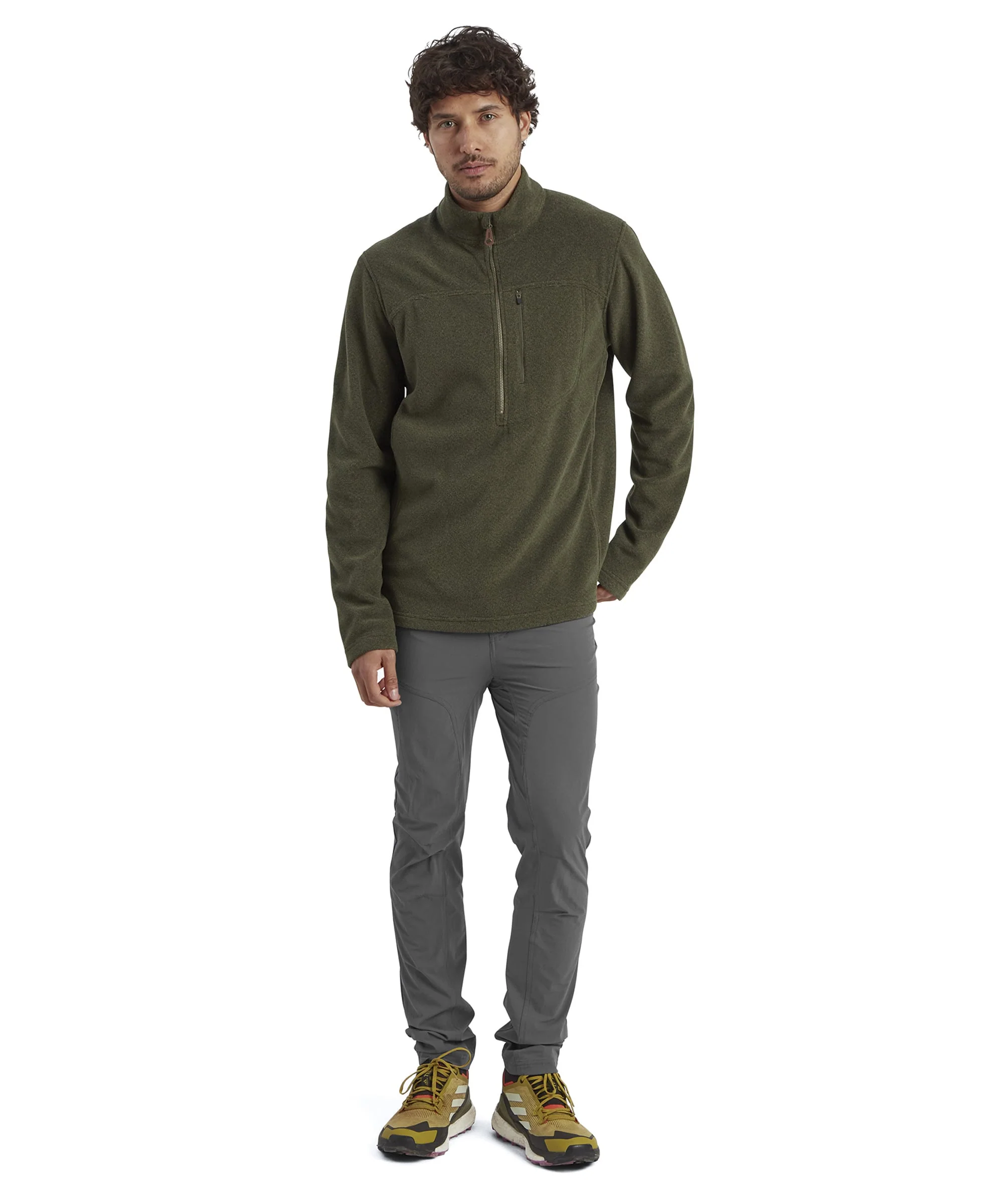 Rolpa Eco Quarter Zip - Evergreen - Image 3