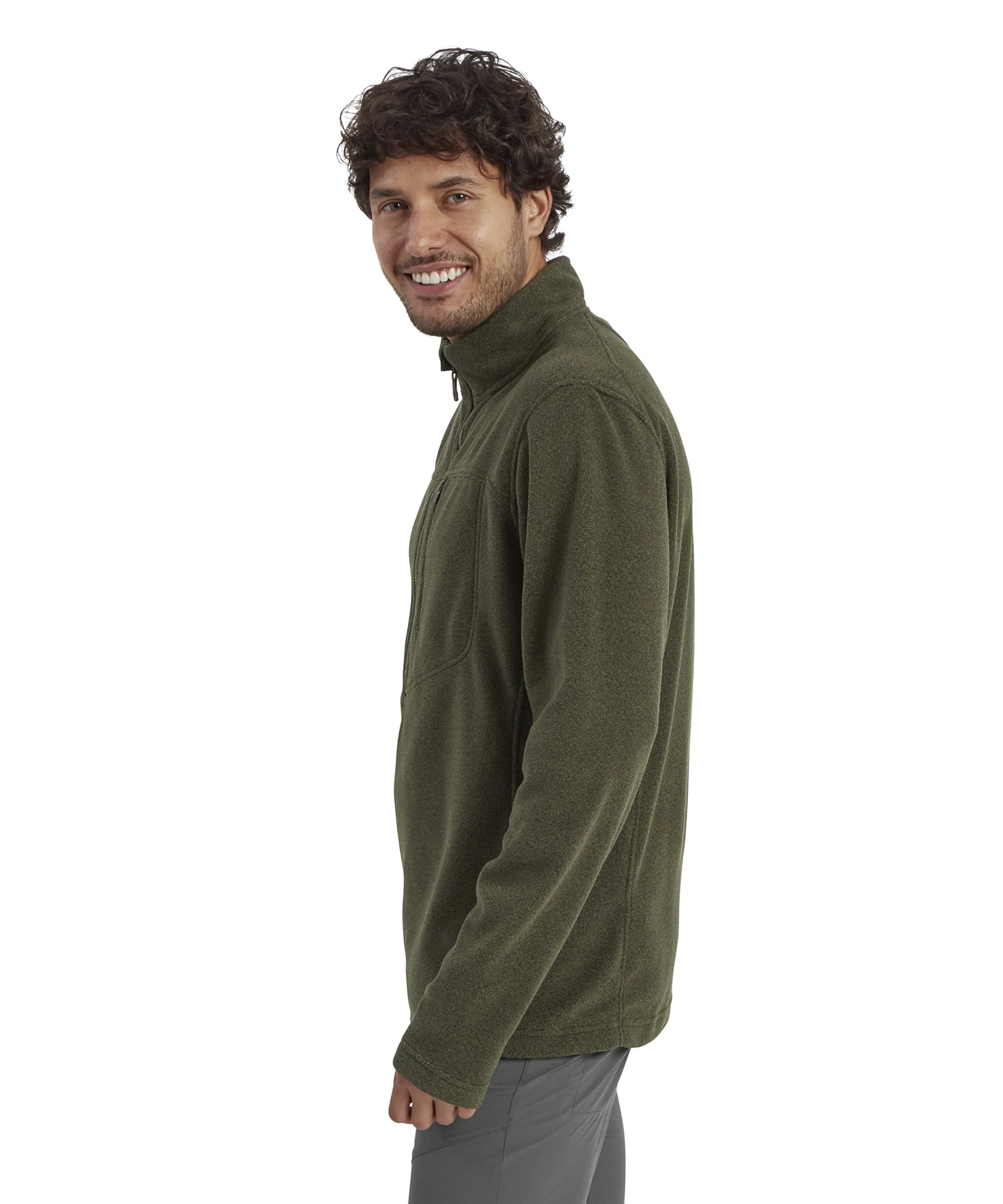 Rolpa Eco Quarter Zip - Evergreen - Image 4