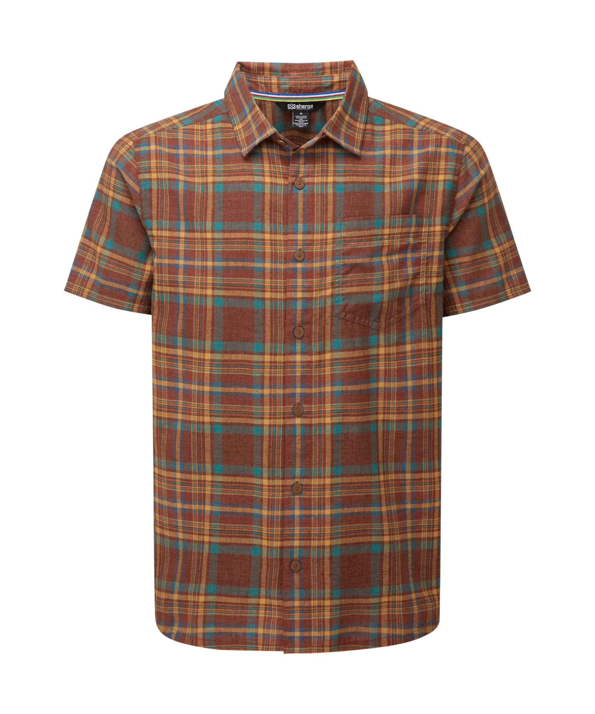 Rudra Short Sleeve Shirt - Cappuccino