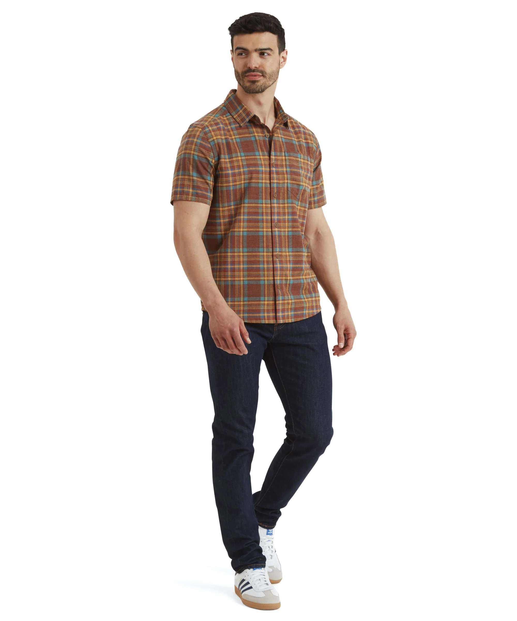 Rudra Short Sleeve Shirt - Cappuccino - Image 3