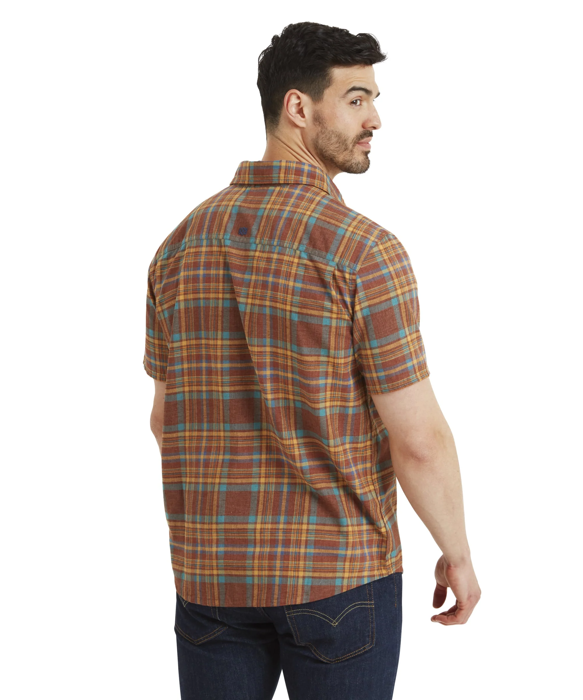 Rudra Short Sleeve Shirt - Cappuccino - Image 5