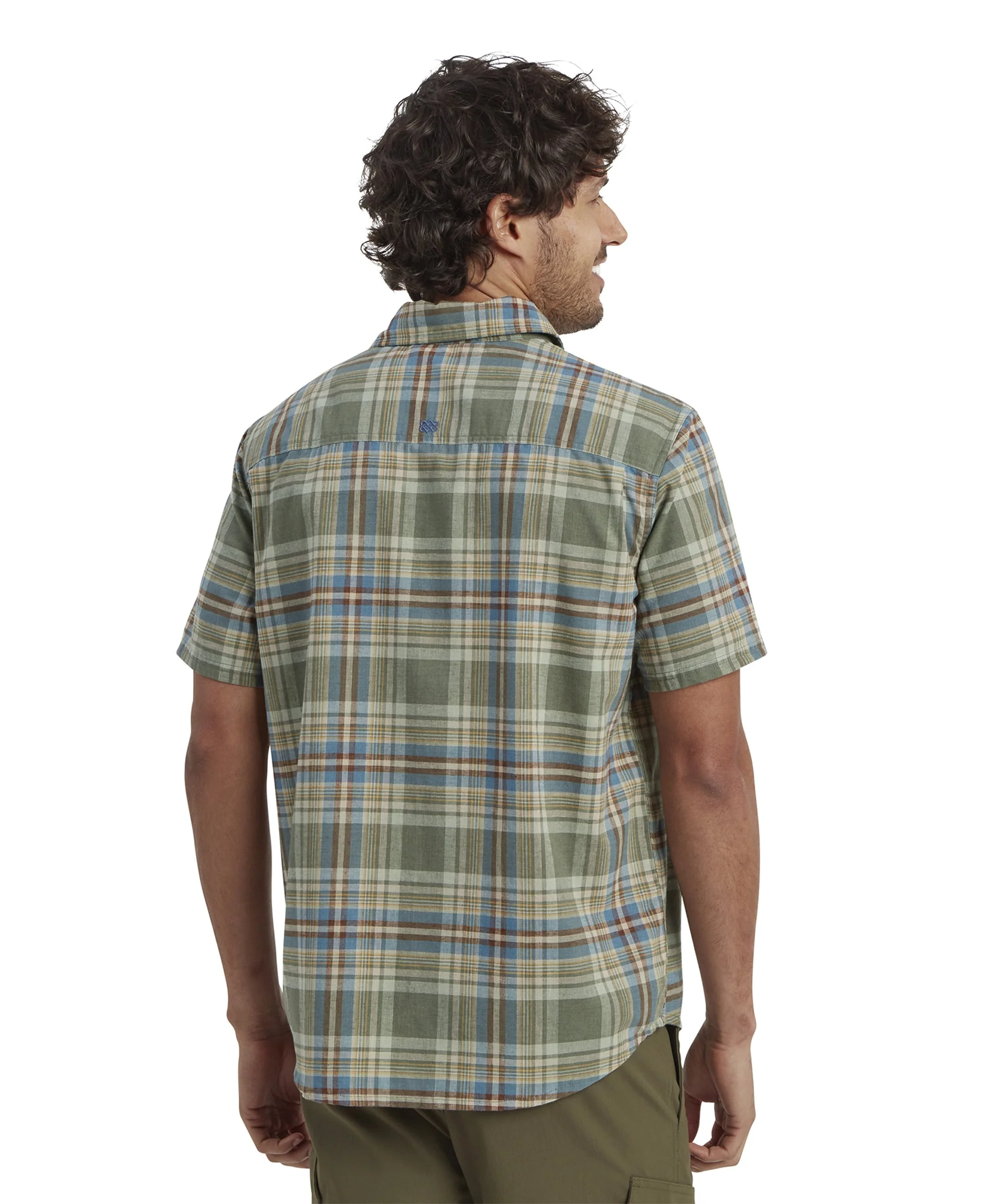 Rudra Short Sleeve Shirt - Dark Thyme - Image 5