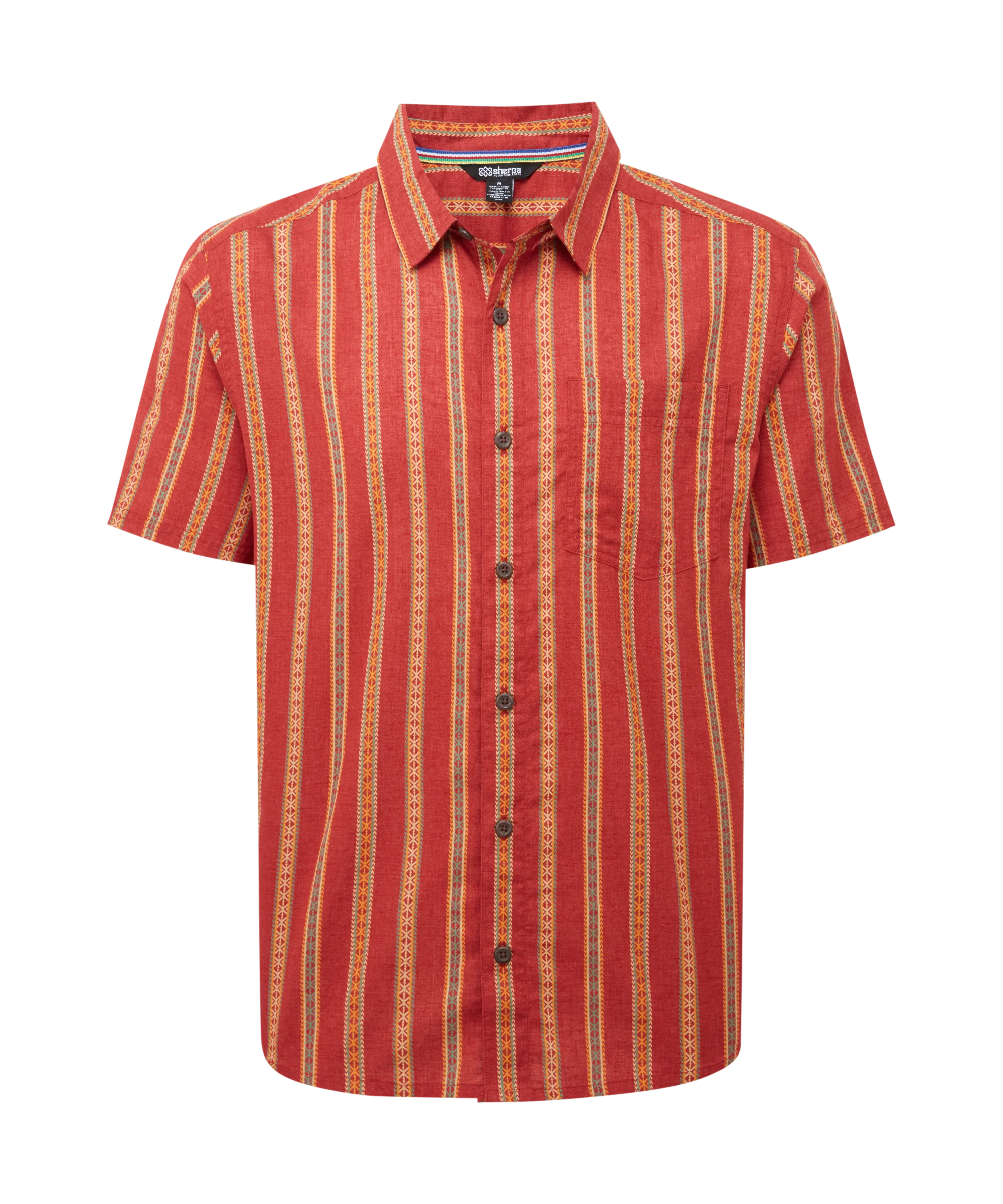 Rupa Short Sleeve Shirt - Rust