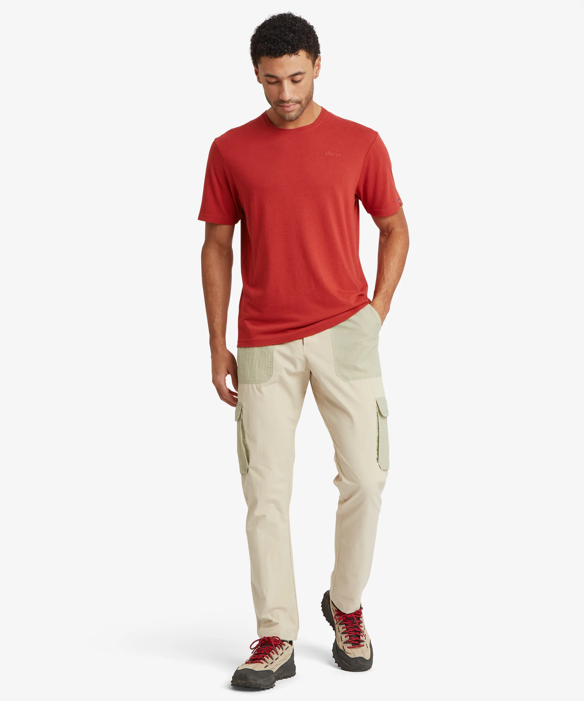 Men's Tarcho Cargo Pants - Light Khaki - Image 3