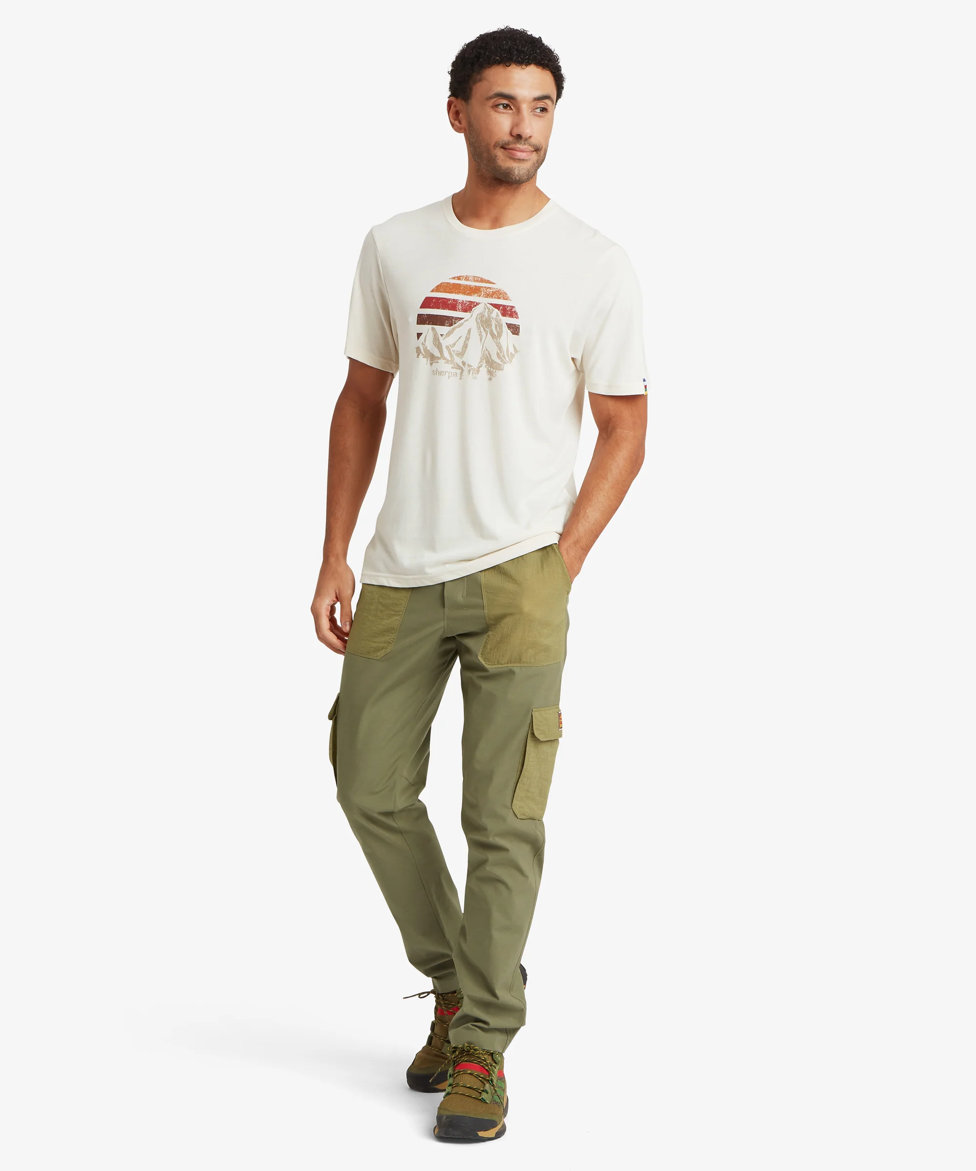 Men's Tarcho Cargo Pants - Olive - Image 3
