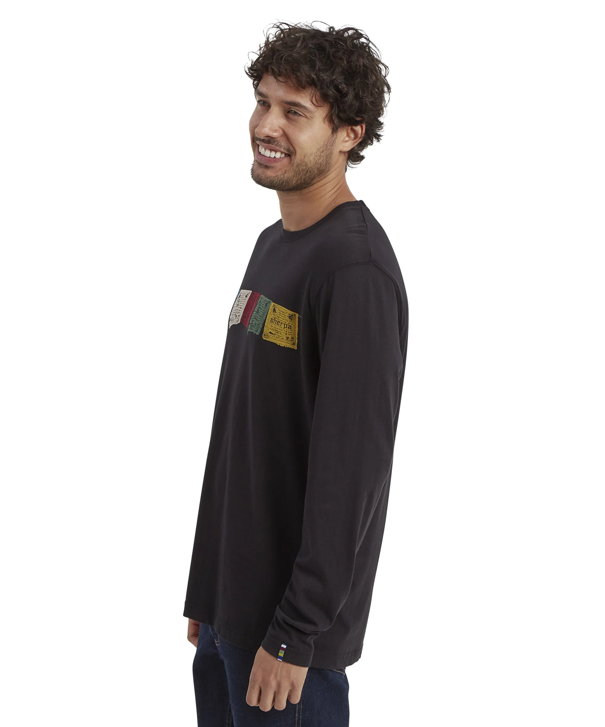 Tarcho Long Sleeve T-Shirt - Black - Image 4