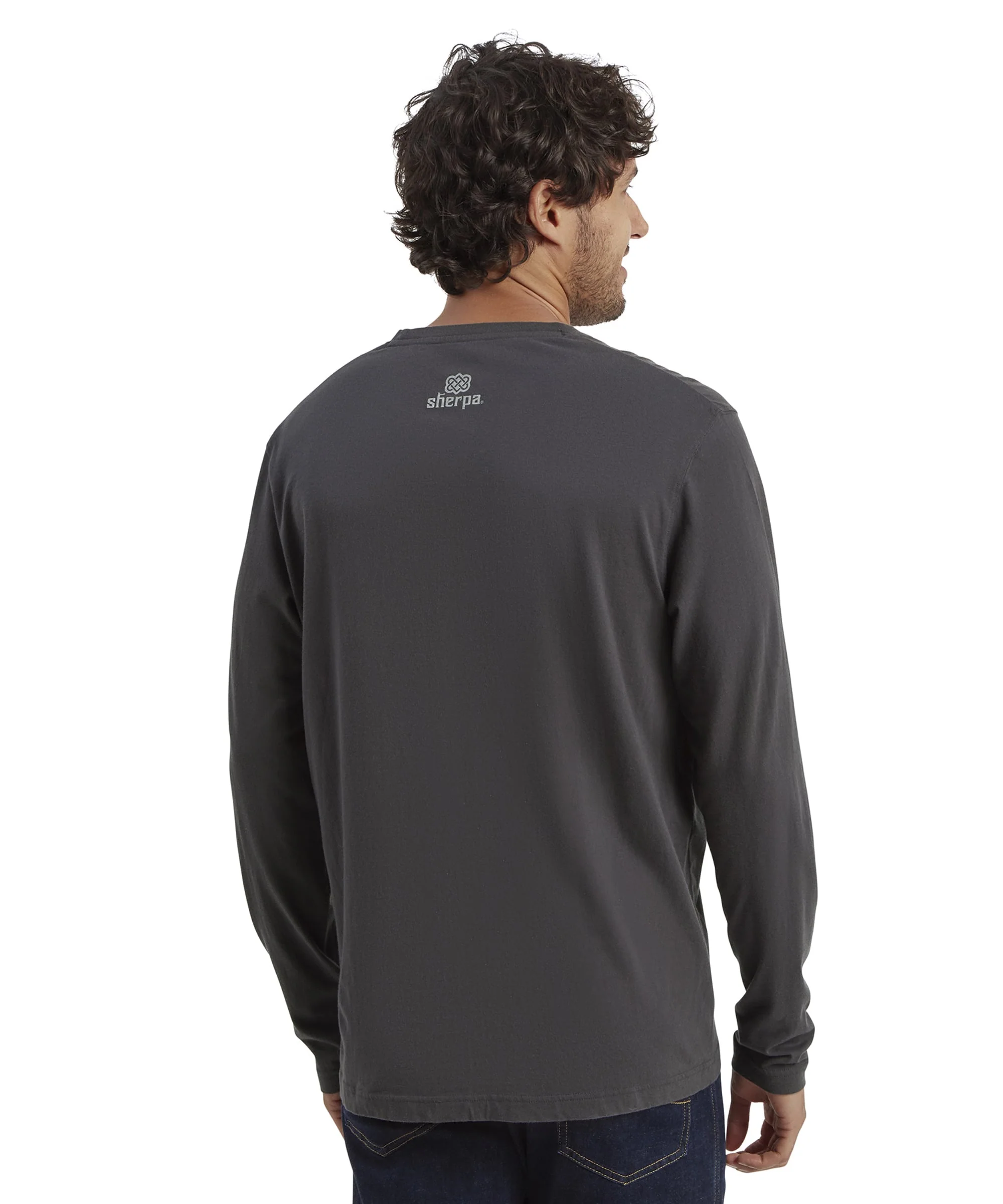 Tarcho Long Sleeve T-Shirt - Kharani Grey - Image 5