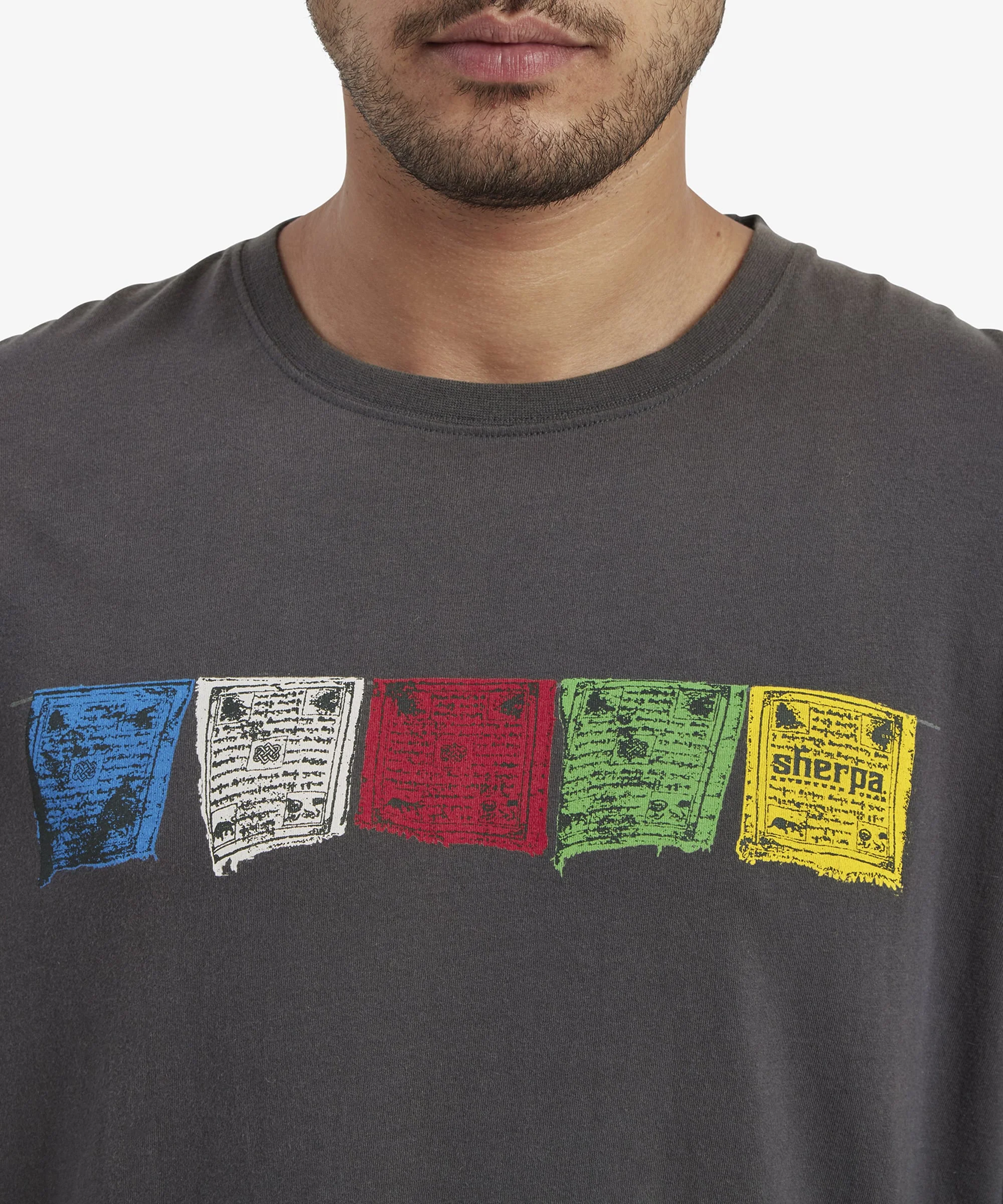 Tarcho Long Sleeve T-Shirt - Kharani Grey - Image 6