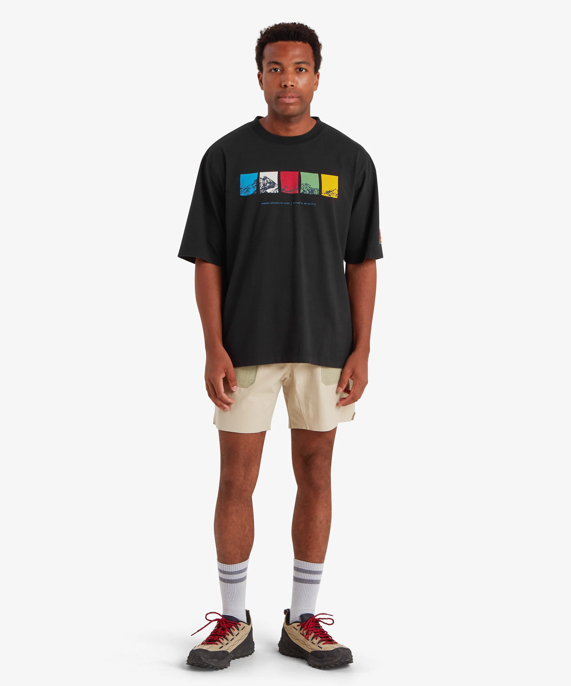 Tarcho Mountain T-Shirt - Black - Image 3