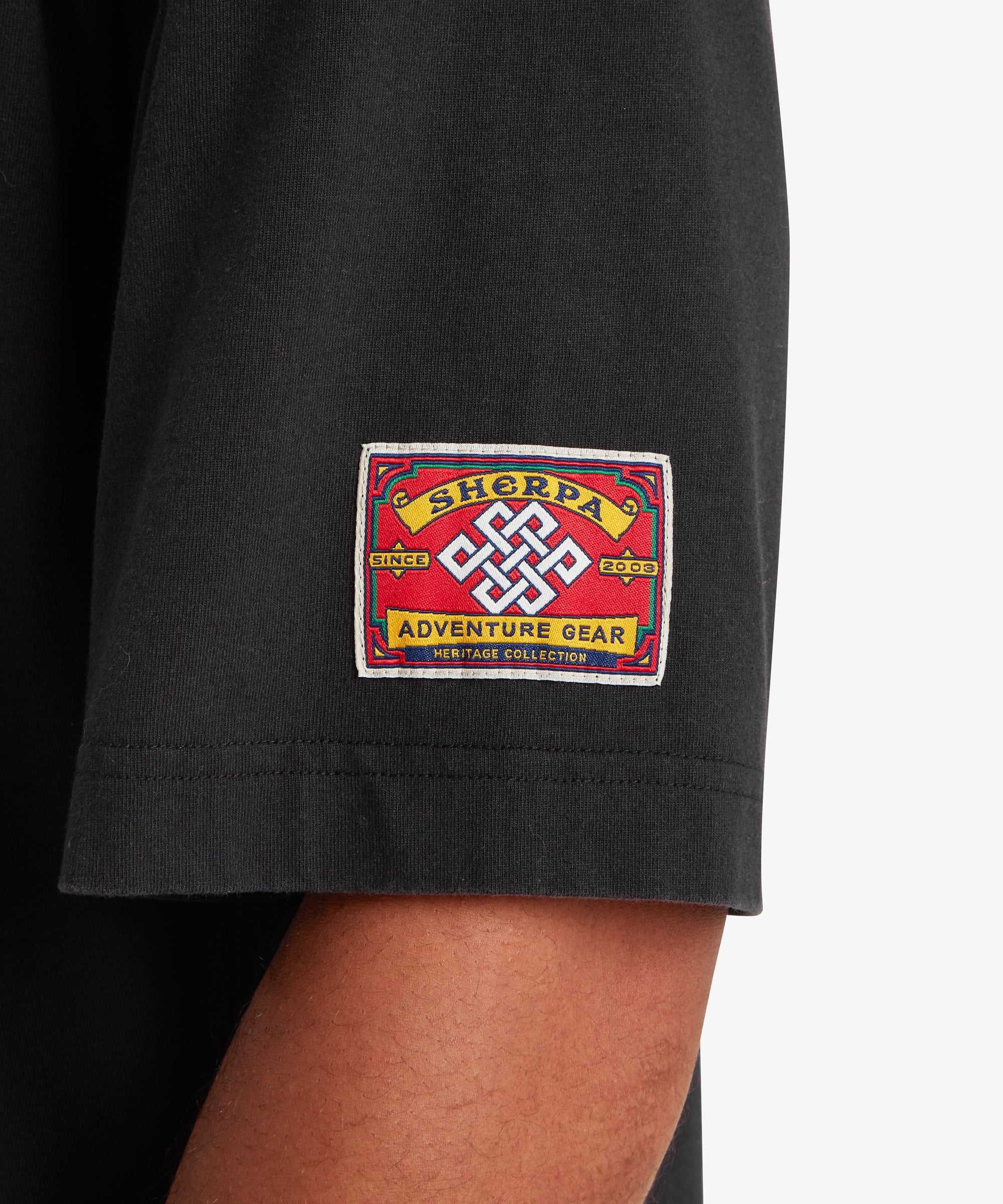 Tarcho Mountain T-Shirt - Black - Image 6