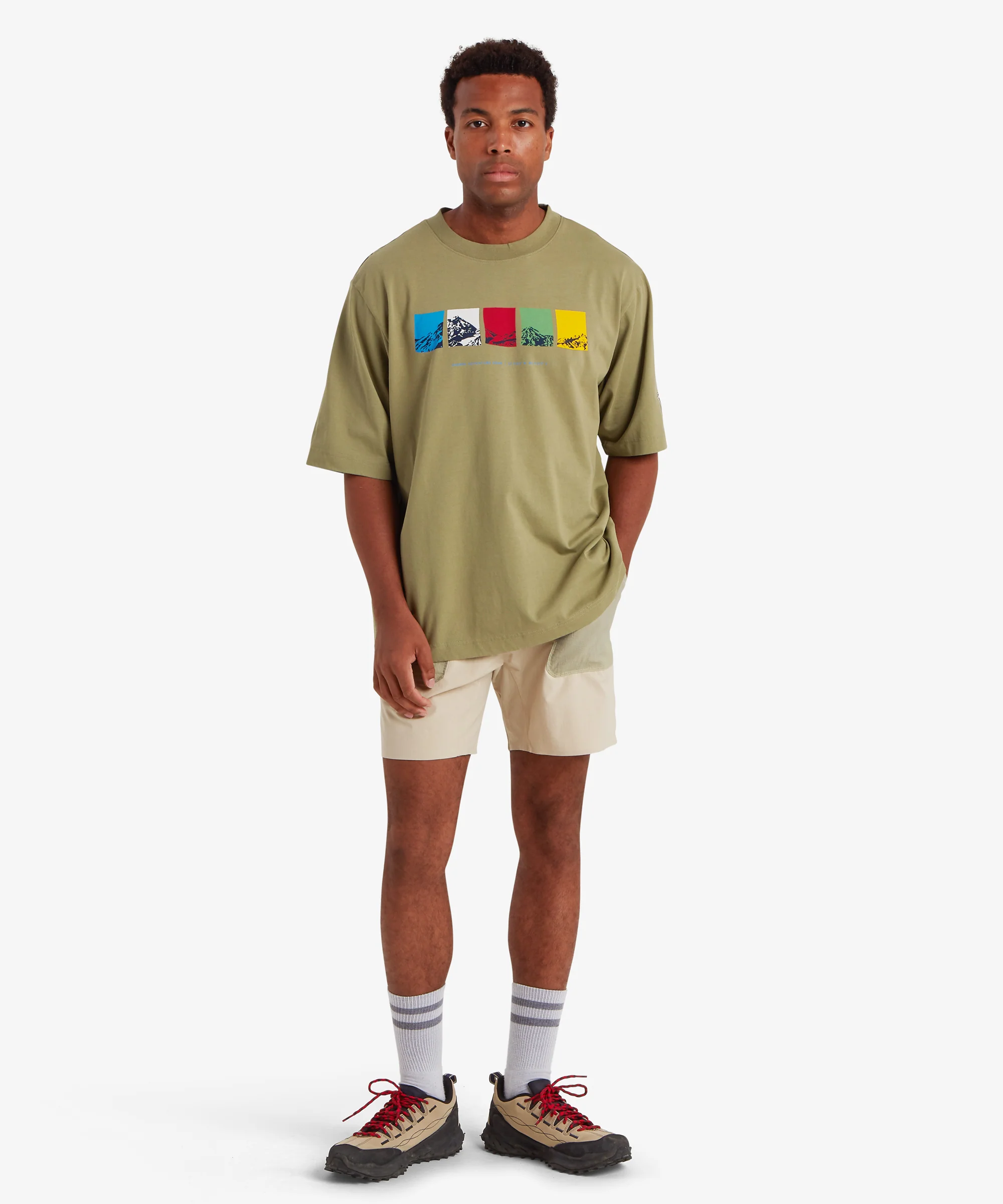 Tarcho Mountain T-Shirt - Pistachio - Image 3