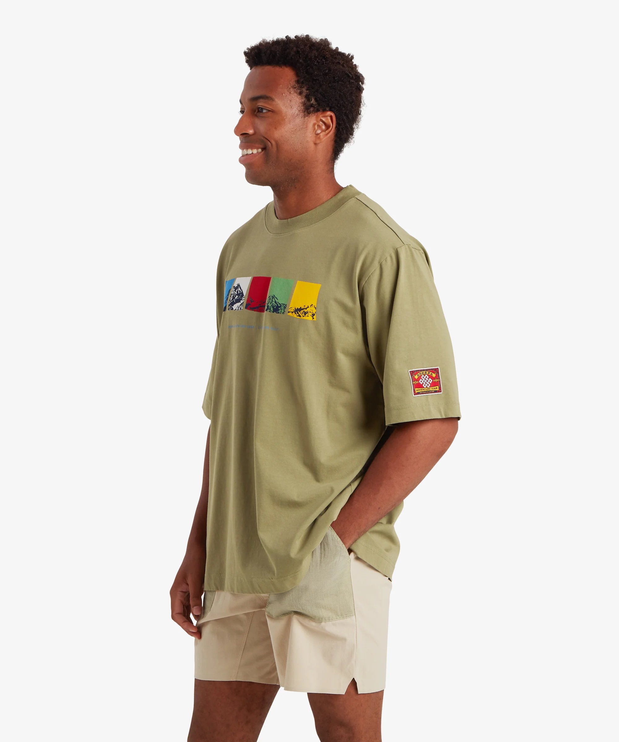 Tarcho Mountain T-Shirt - Pistachio - Image 4