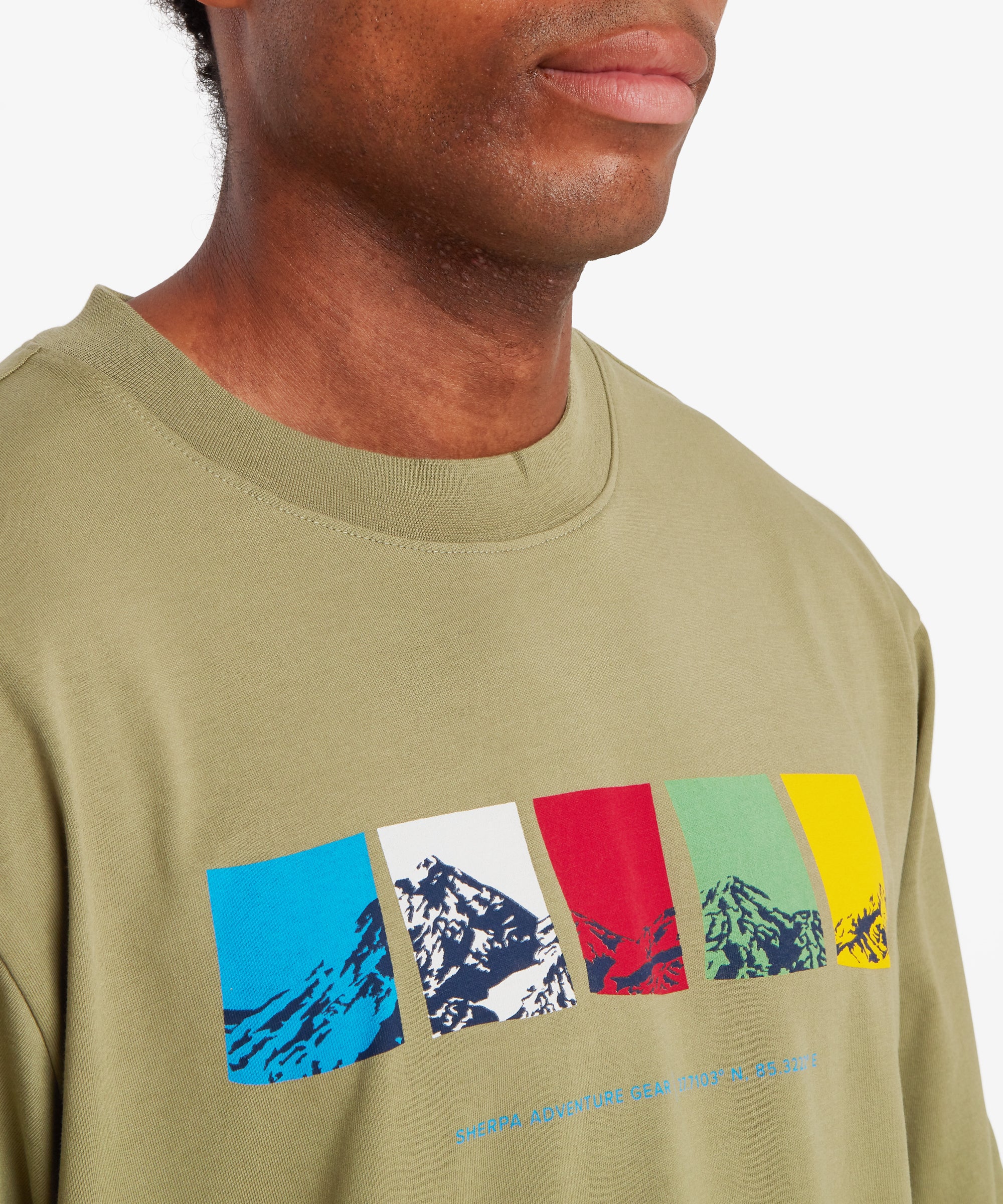 Tarcho Mountain T-Shirt - Pistachio - Image 6