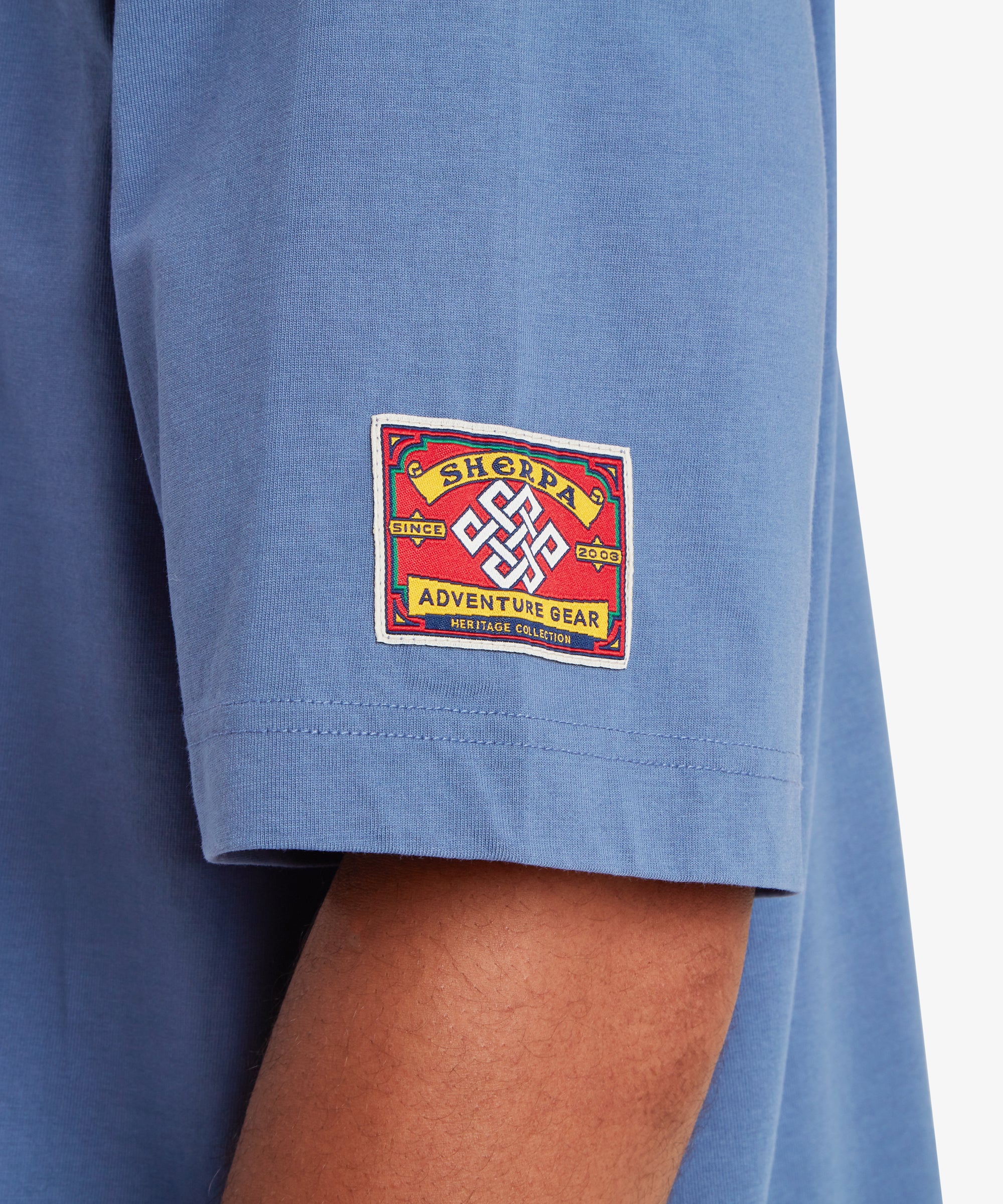 Tarcho Mountain T-Shirt - Vintage Blue - Image 10