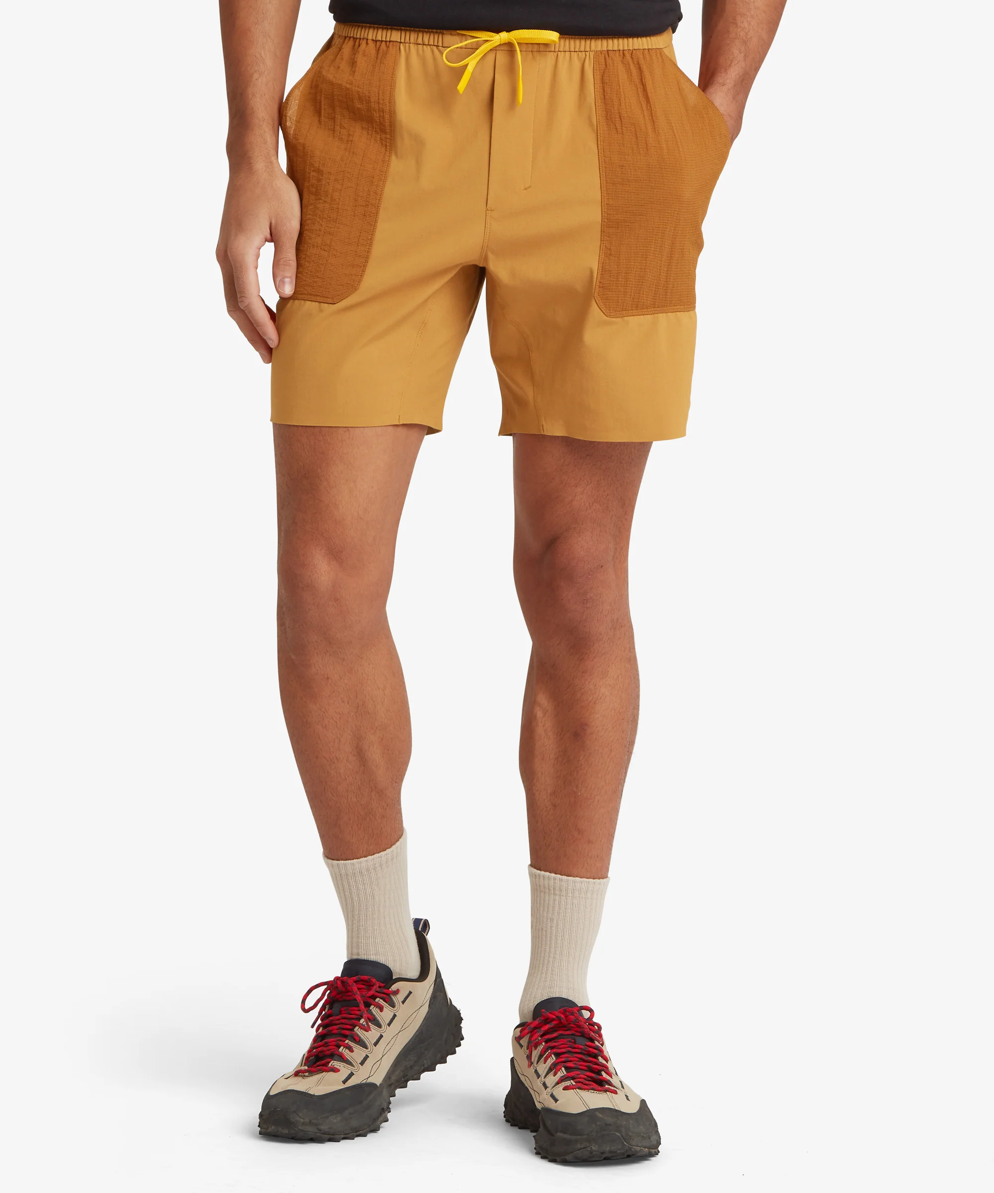 Tarcho Retro Shorts 7in - Argan Oil - Image 5