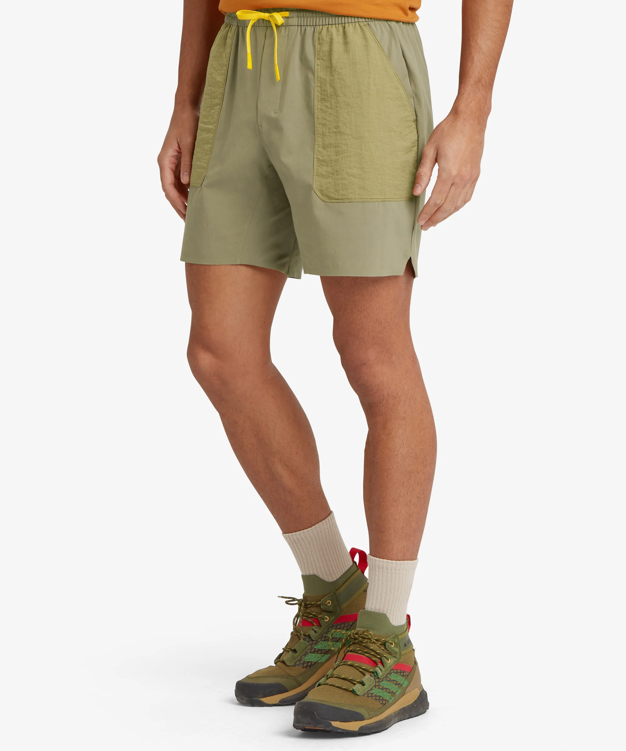Tarcho Retro Shorts 7in - Olive - Image 4