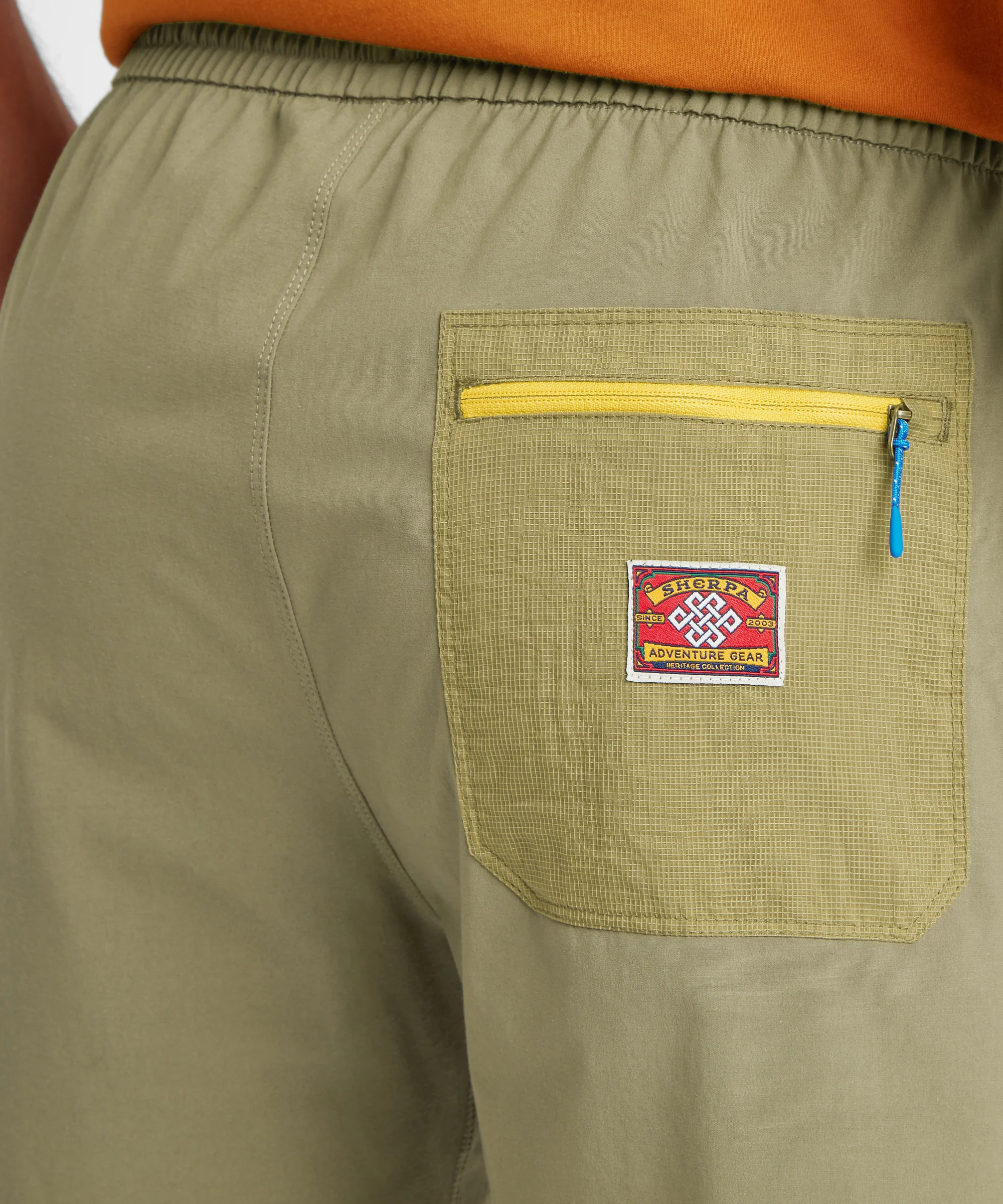 Tarcho Retro Shorts 7in - Olive - Image 7