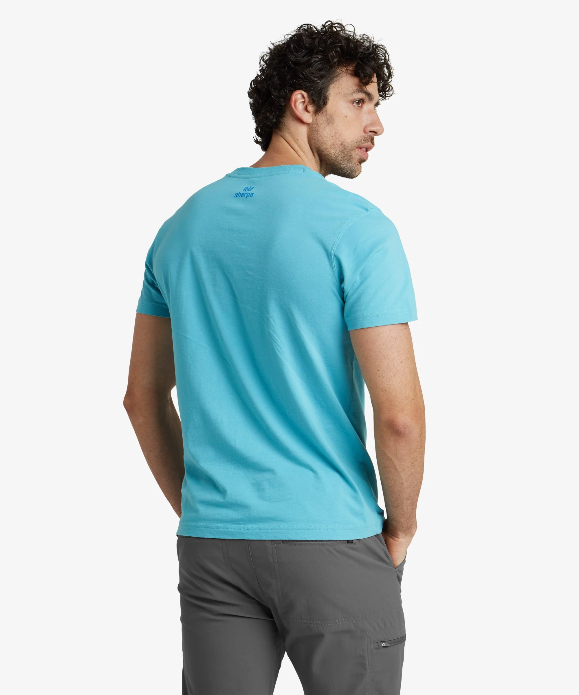 Tarcho T-Shirt - Arctic Blue - Image 5