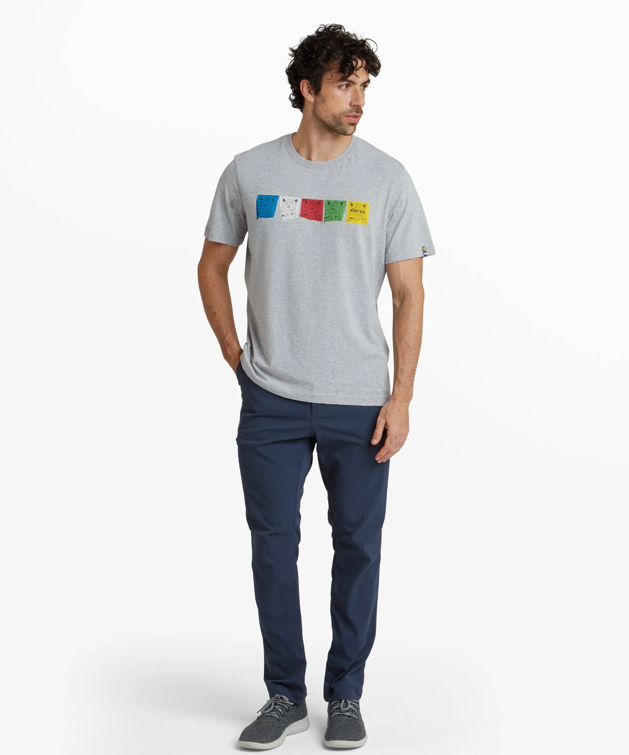 Tarcho T-Shirt - Heather Grey - Image 3