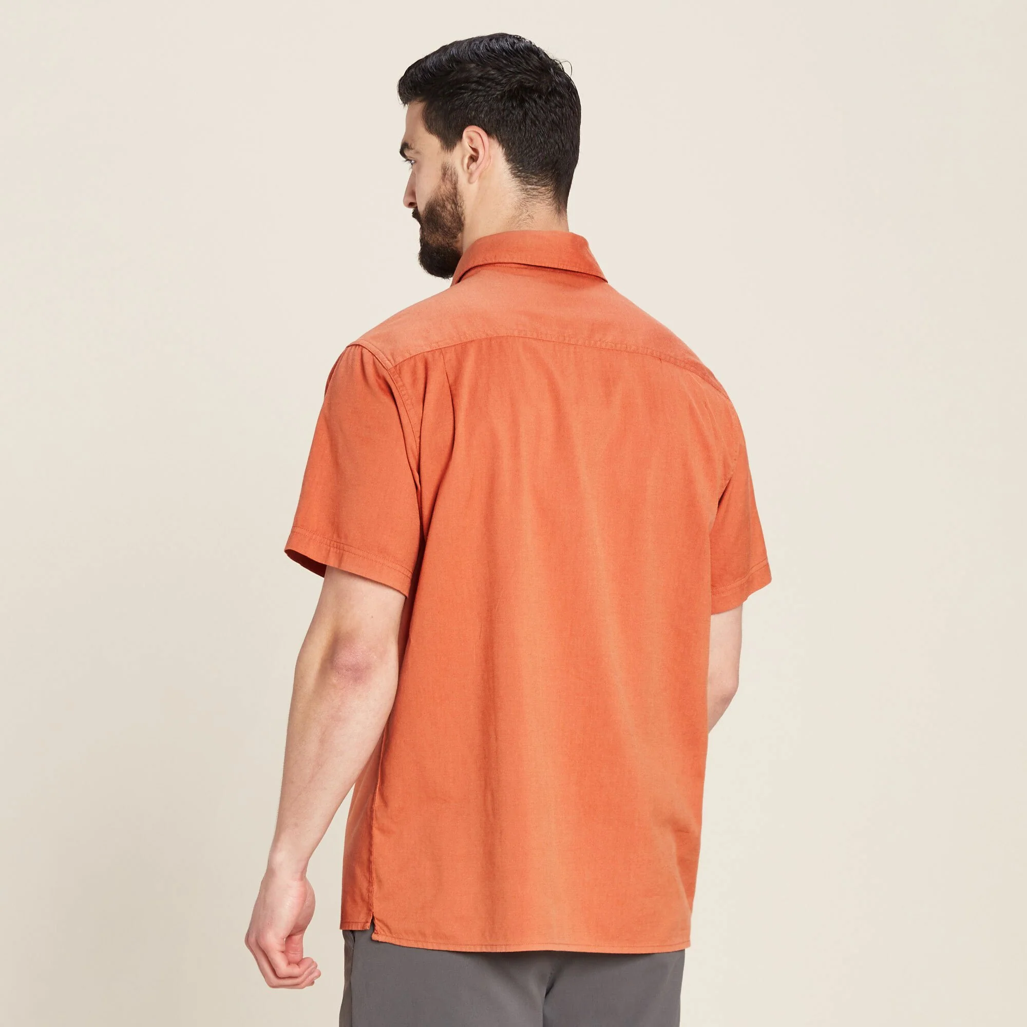Tharu Voyage Short Sleeve Shirt - Aged Brick - Image 3