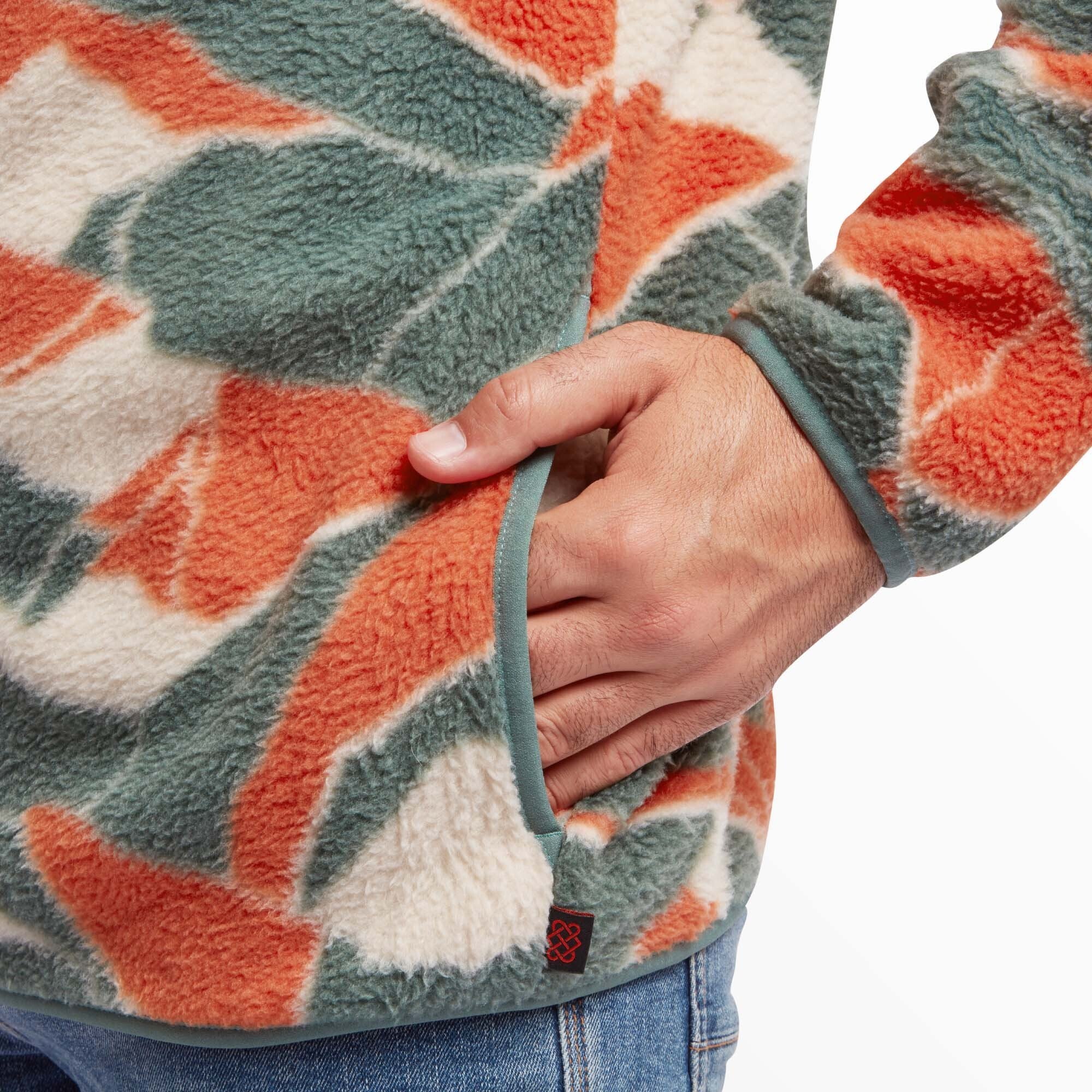 Uddesya Sherpa Fleece Jacket - Dark Thyme Himalaya - Image 2