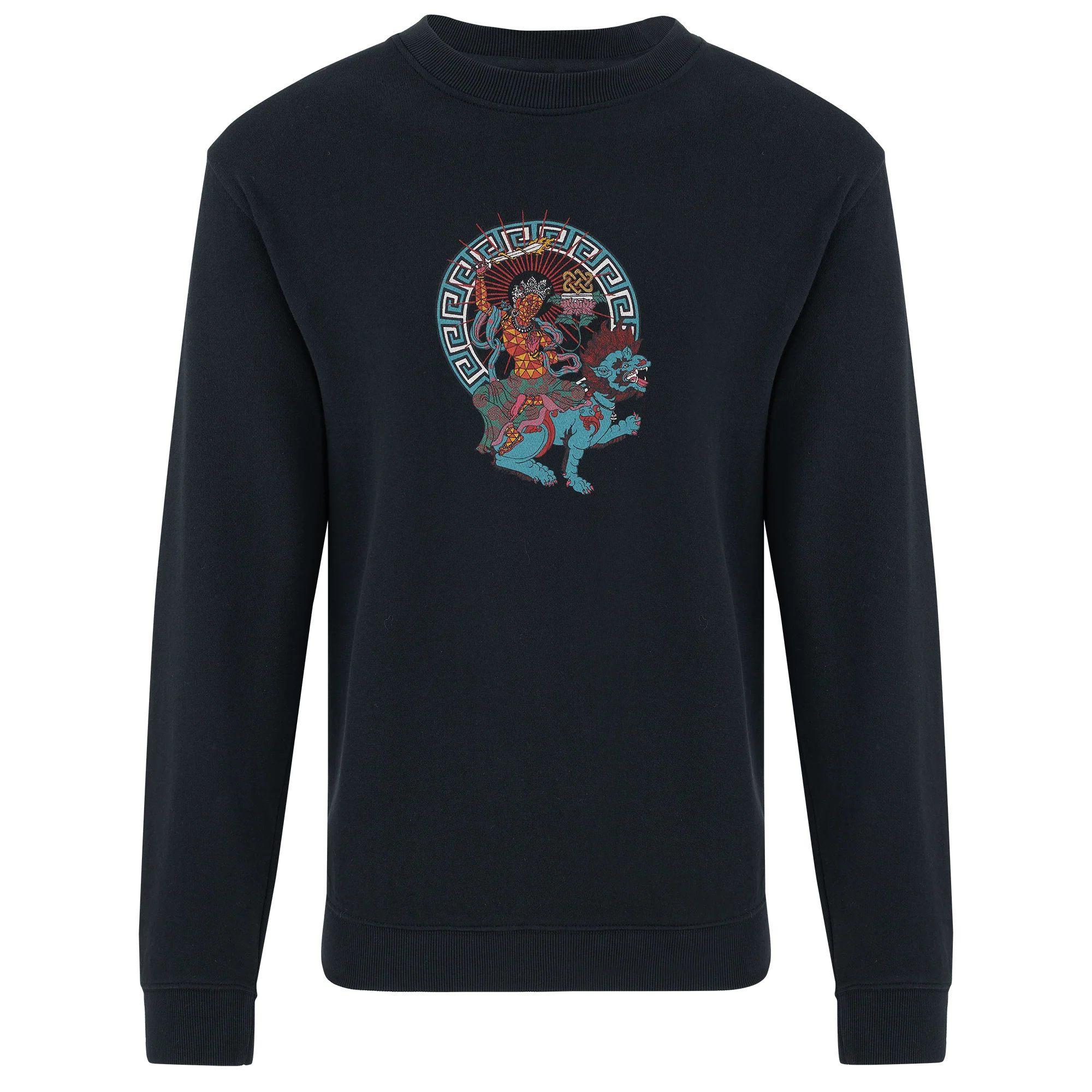 Deity Crew Sweatshirt - Black