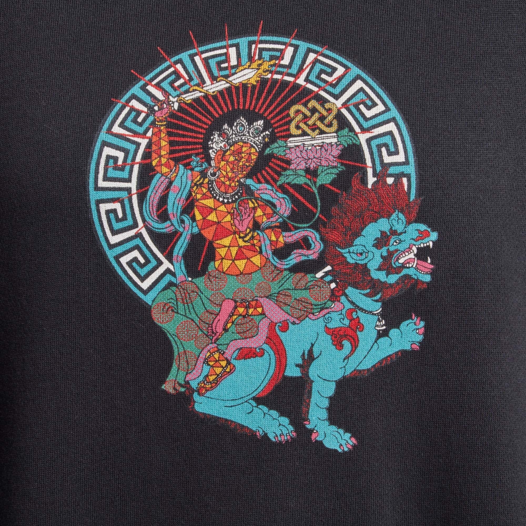 Deity Crew Sweatshirt - Black - Image 2