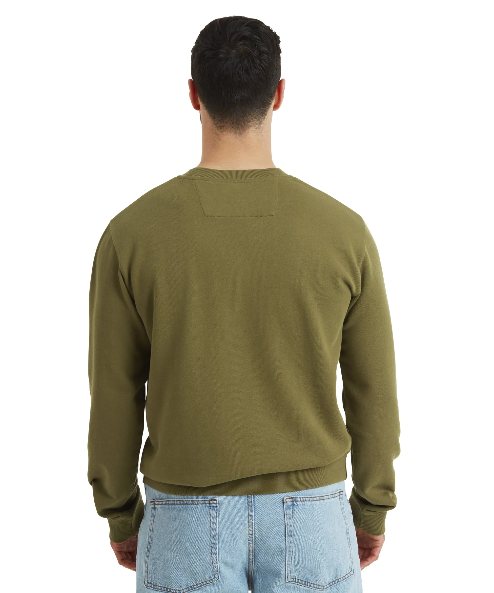 Pokhara Sunset Crew Sweatshirt - Moss - Image 5
