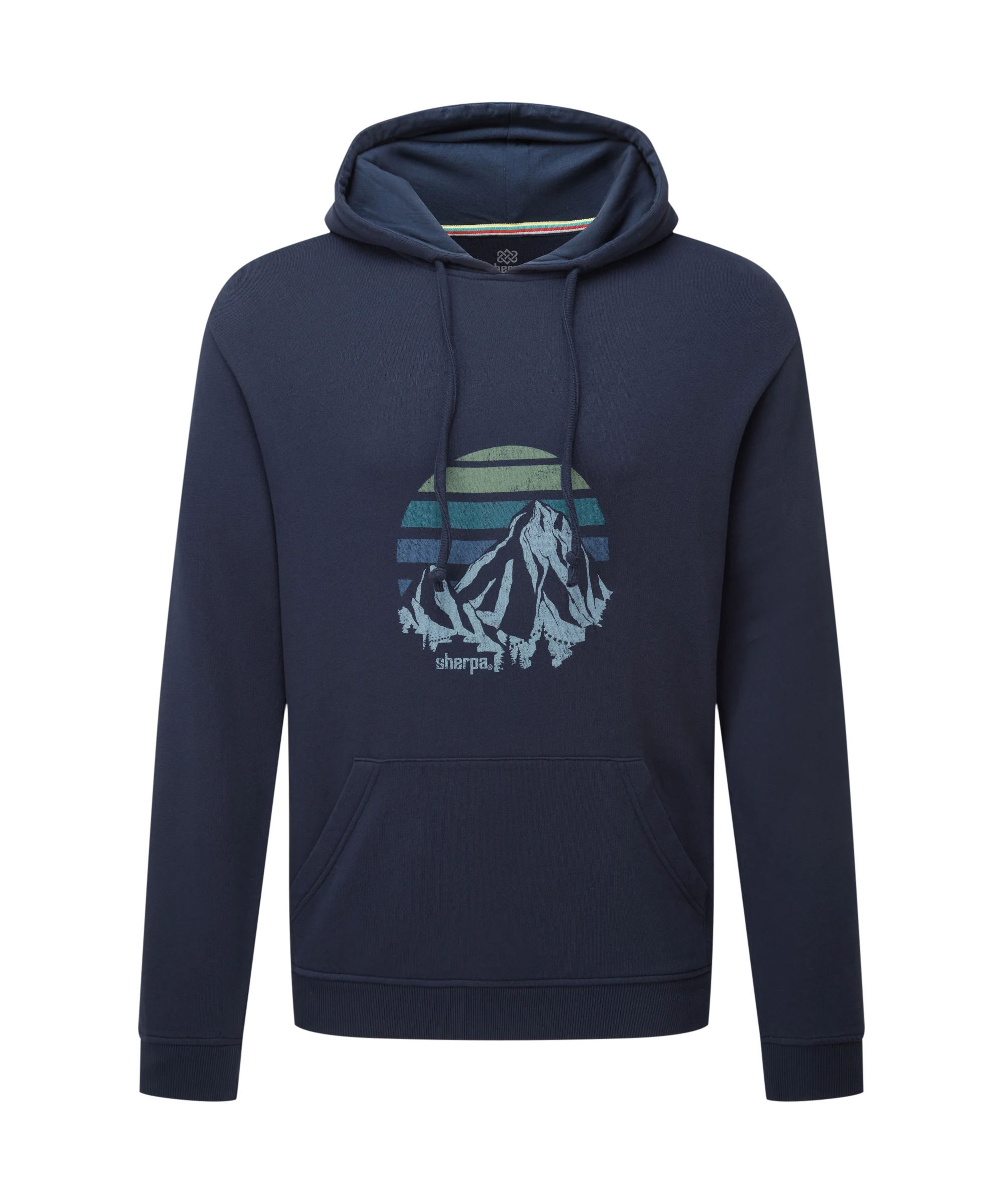 Pokhara Sunset Hoodie - Rathee Blue